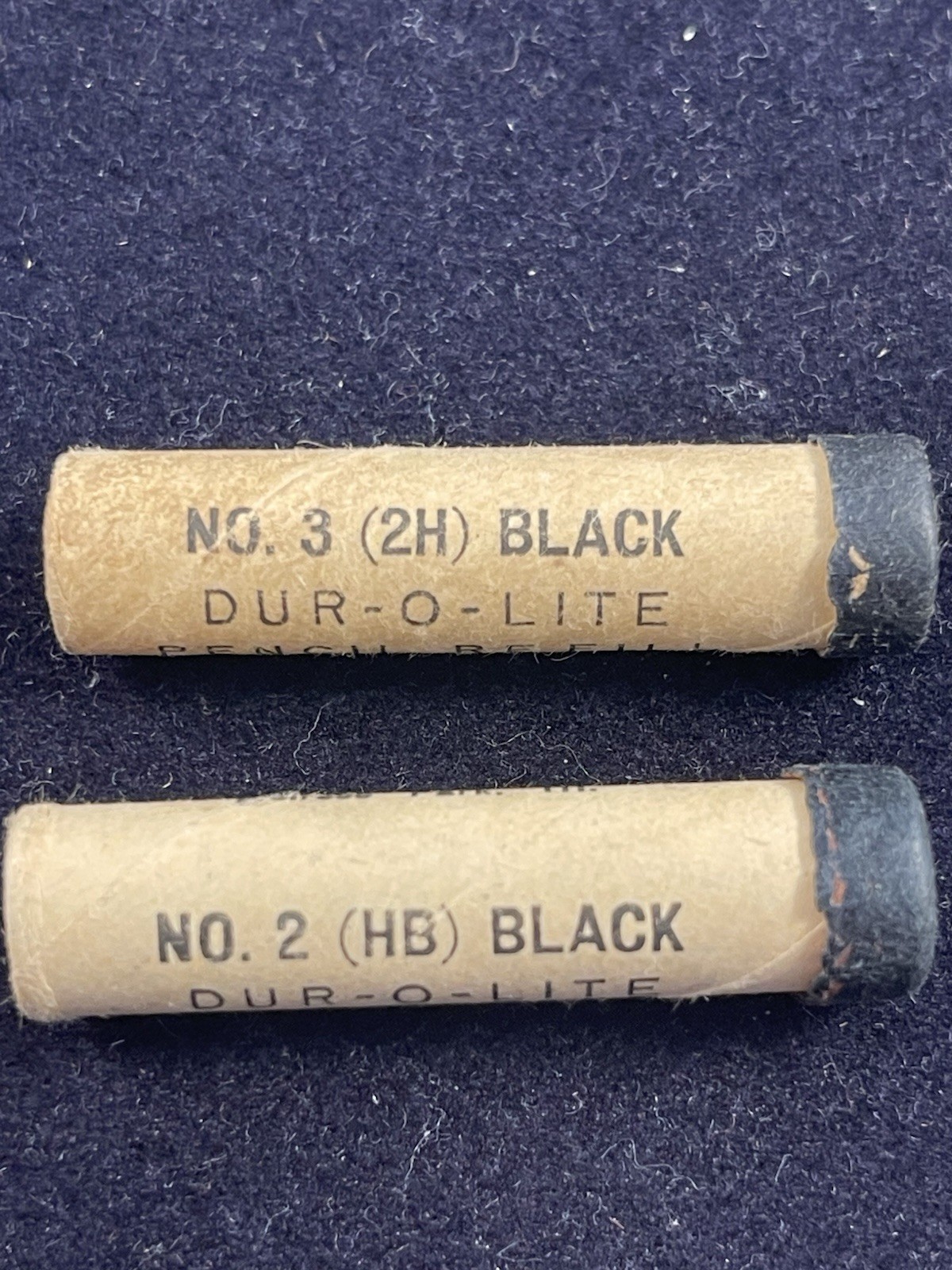 (7) Vintage 1940s / 50s Due-O-Lite Mechanical Duel End Drafting Colored Pencils