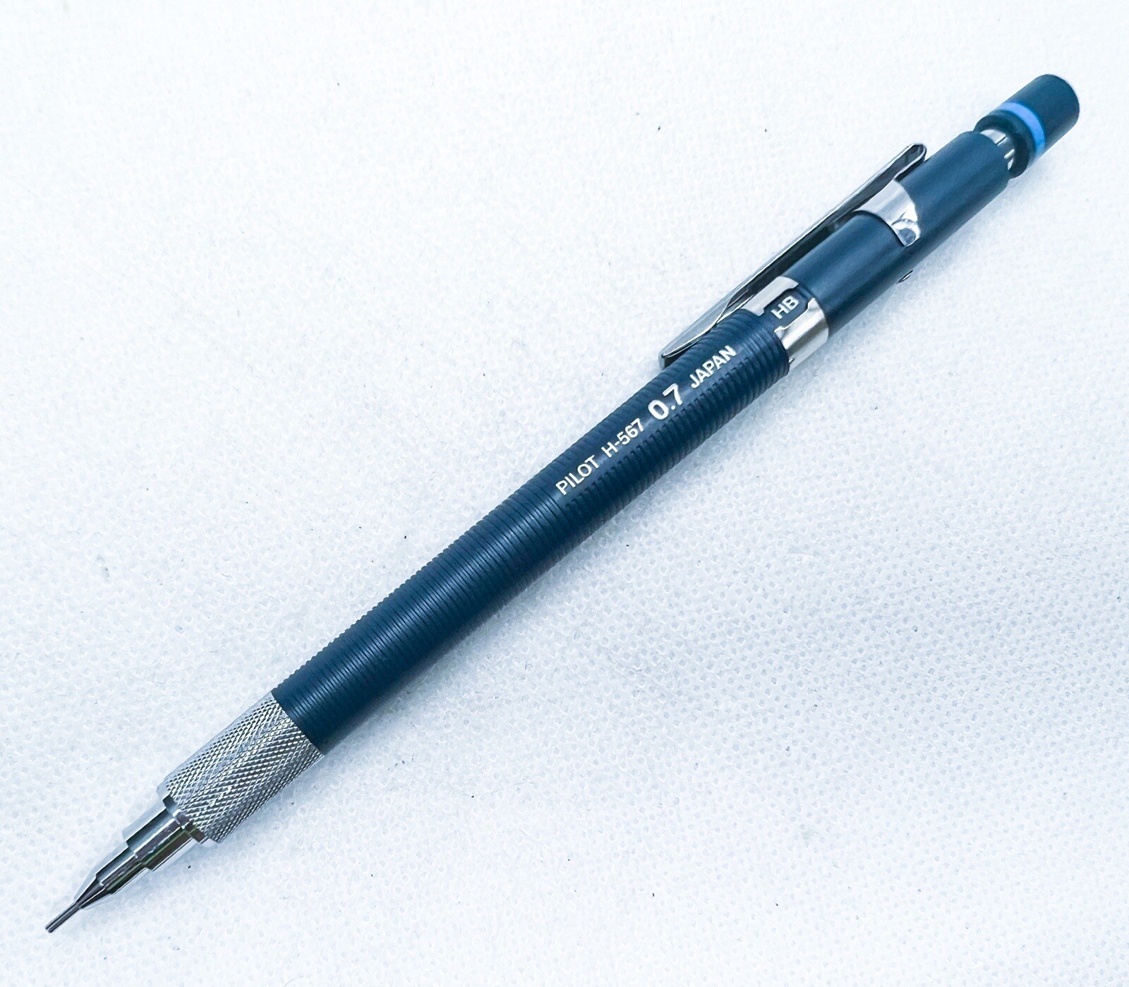 not used Pilot Japan 567 0.7mm Mechanical Pencil Drafting metal grip