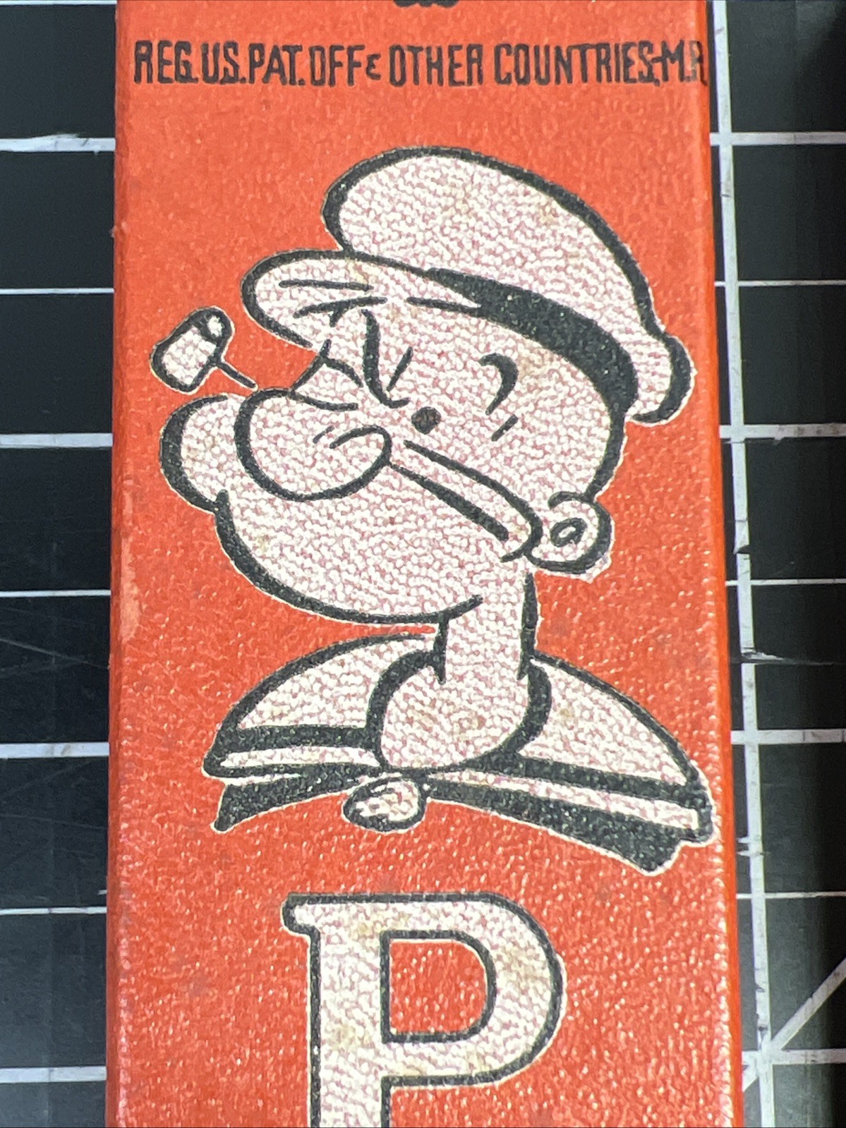 1929 Popeye Mechanical Pencil Eagle Company Original Box 944 Copying Leads 1920s