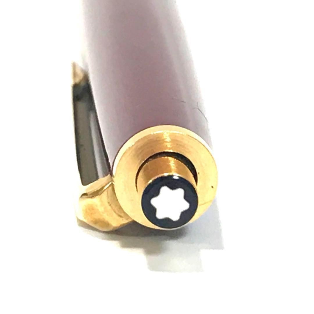 MONT BLANC Knock-type mechanical pencil, Bordeaux
