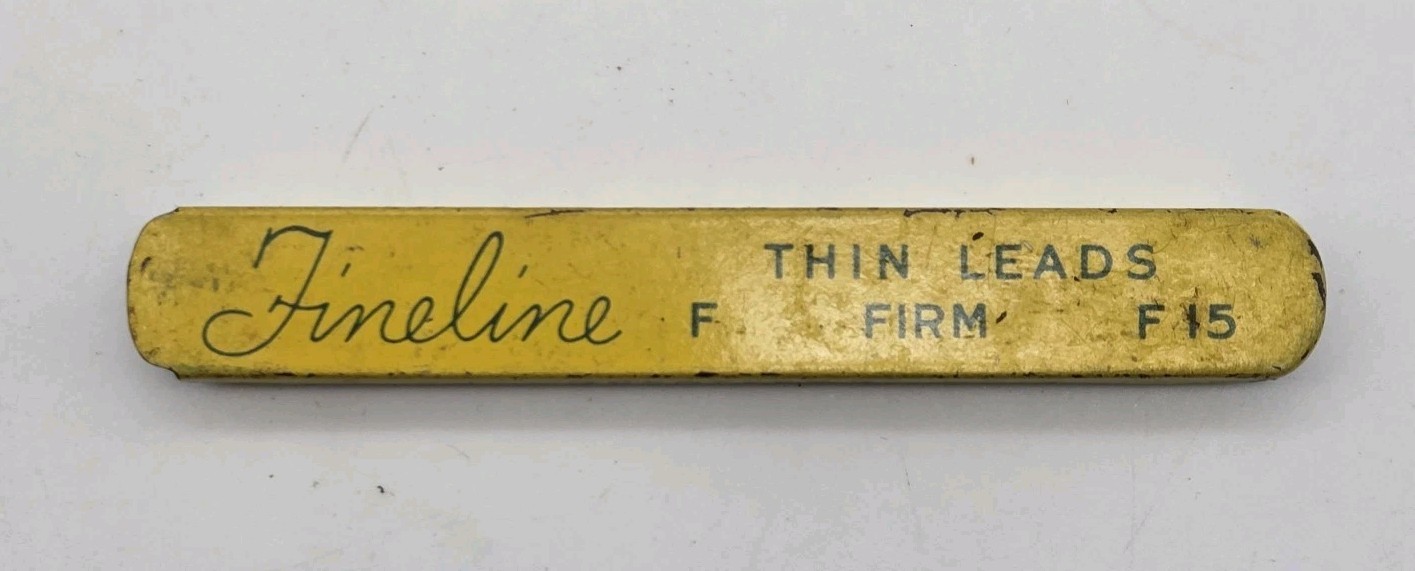 Sheaffer’s Fineline Thin Leads Tin F Firm F15 – Made in USA VTG