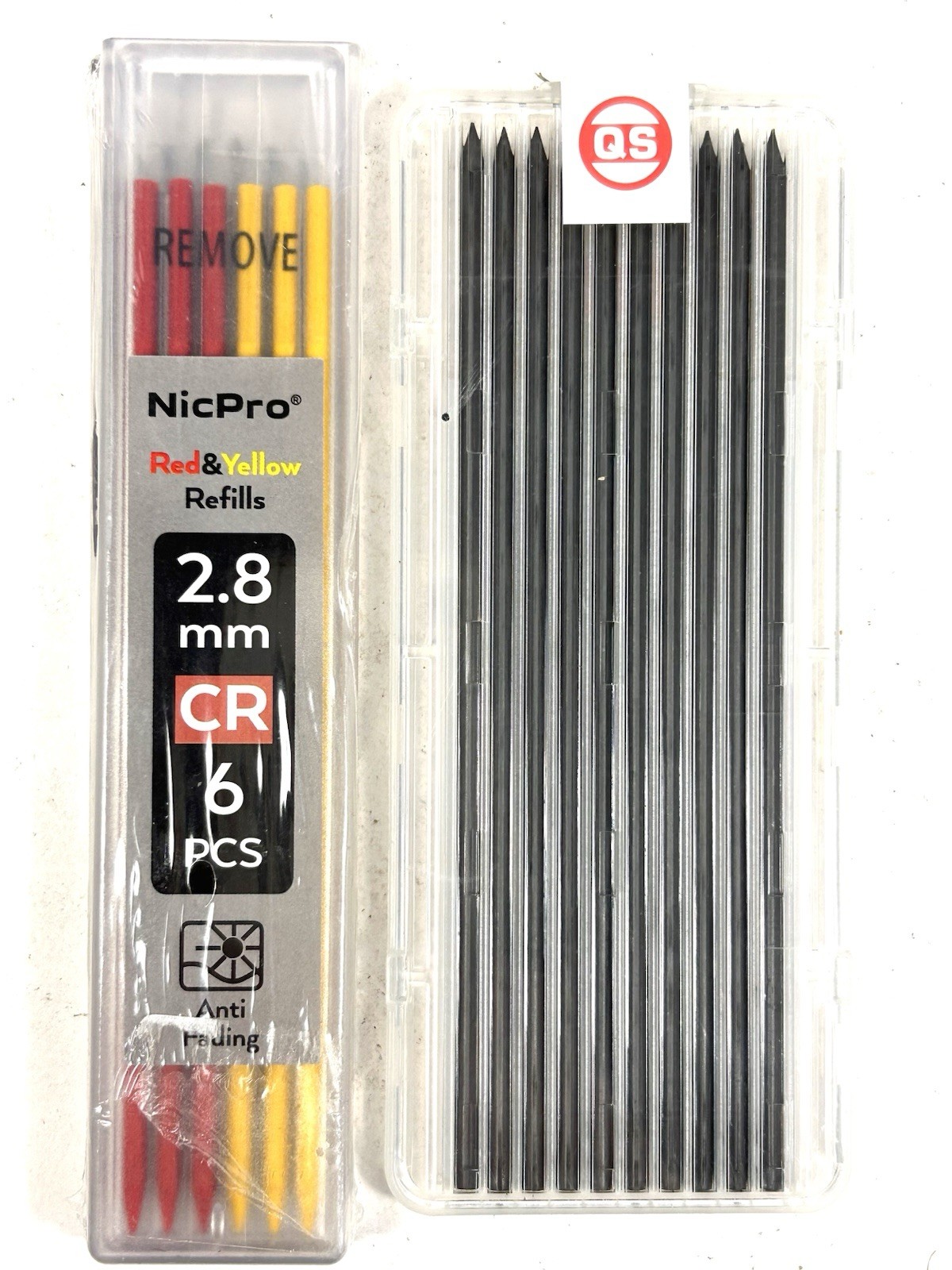Pica Dry Graphite Refill • Nicpro Red Yellow • Lot Mechanical Pencil Refill NEW