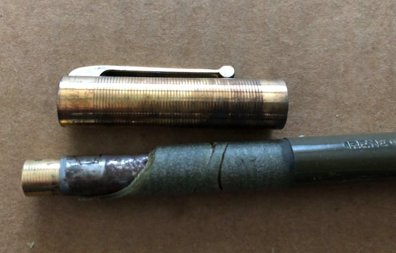 Vintage MECHANICAL PENCIL Eversharp 1/10 14k YGF GOLD FILLED