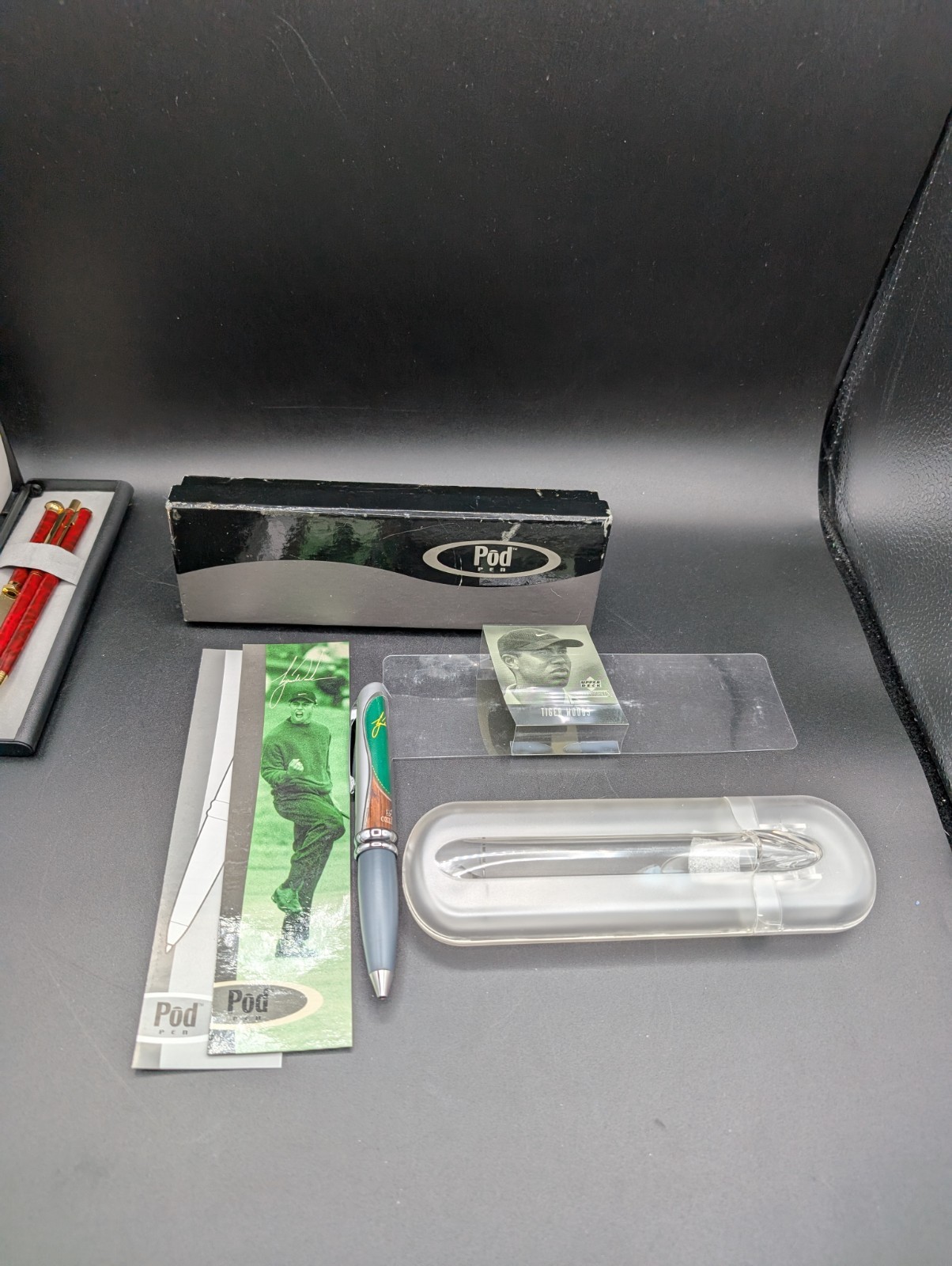 VTG LOT Misc Ballpoint Pens, Mechanical Pencils Sets (1 Letter Opener), Fountain