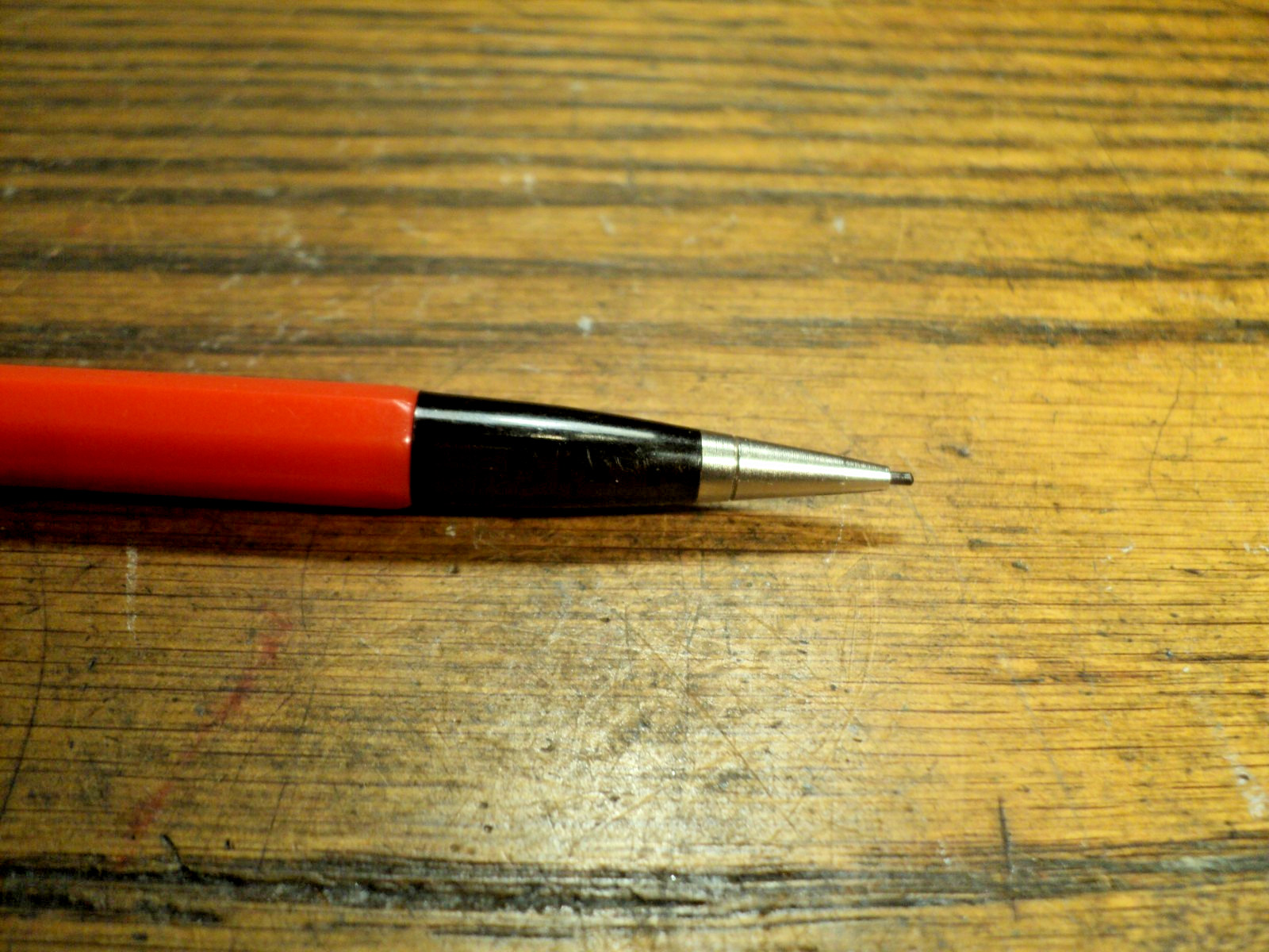 Vintage Durolite Mechanical Pencil First State Bank Elkhart KA 5-5/8″ Long USA
