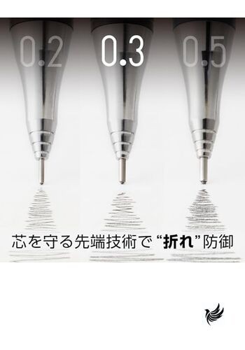 Pentel Mechanical Pencil Orenz 0.3mm Mint Green (XPP503-GD)