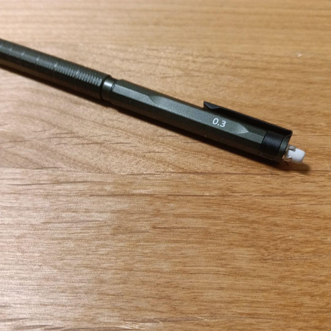 Pentel Orens Nero 0.3mm Mechanical Pencil Green Black