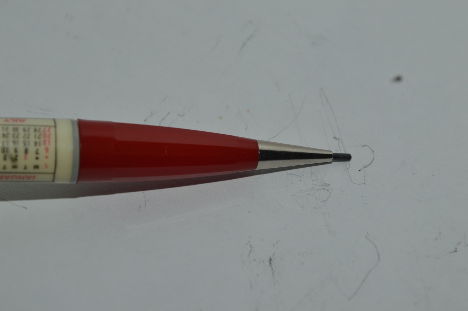 DUROLITE Mechanical Pencil 1984 Calendar Year WDAY-WDAZ TV Promo Near Mint Cond