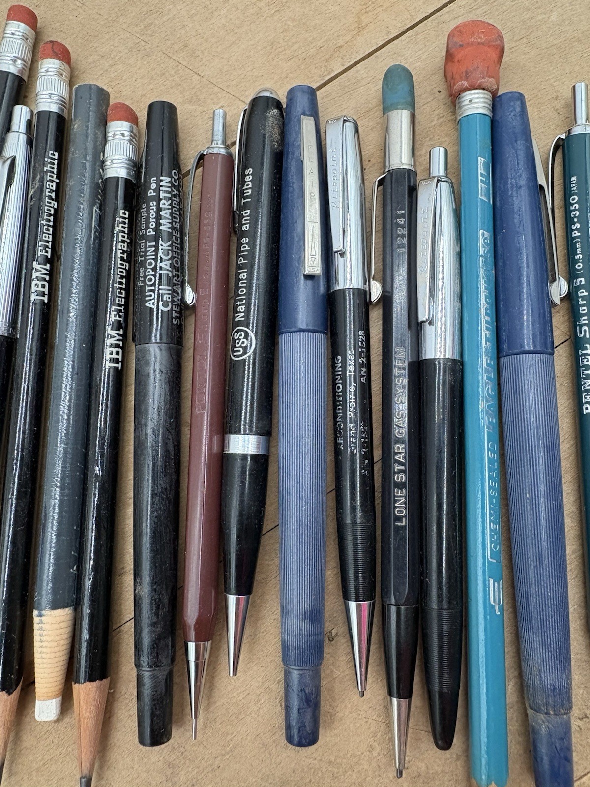 35+ Vintage Advertising Pens/Pencils/Mechanical Scripto Eberhard Faber Stenorace