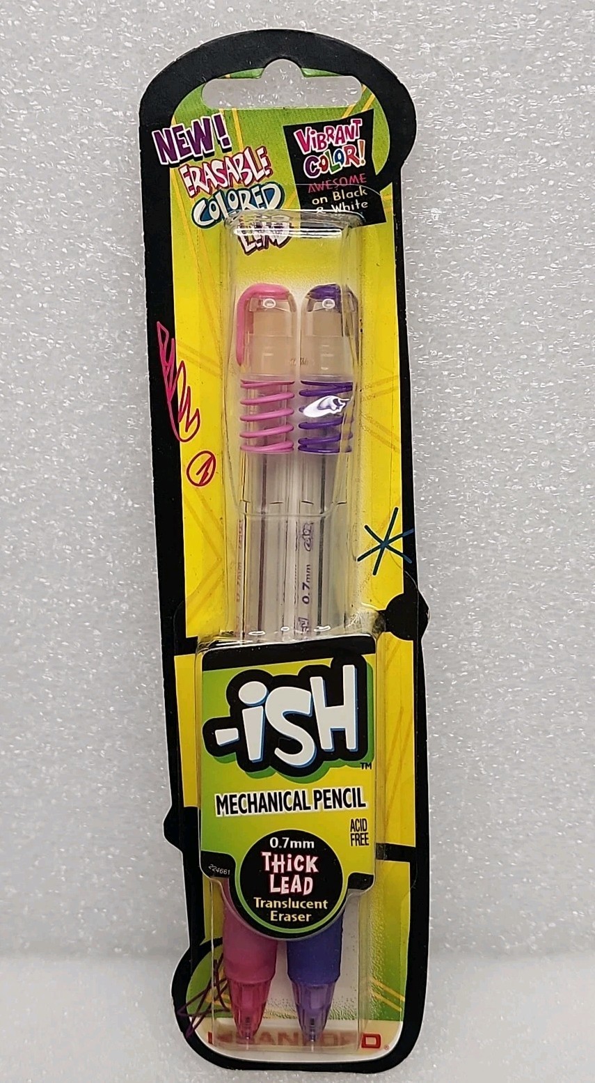 SANFORD Vintage-ISH Colored Lead Mechanical Pencils Colors Pink/Purple , 2000s