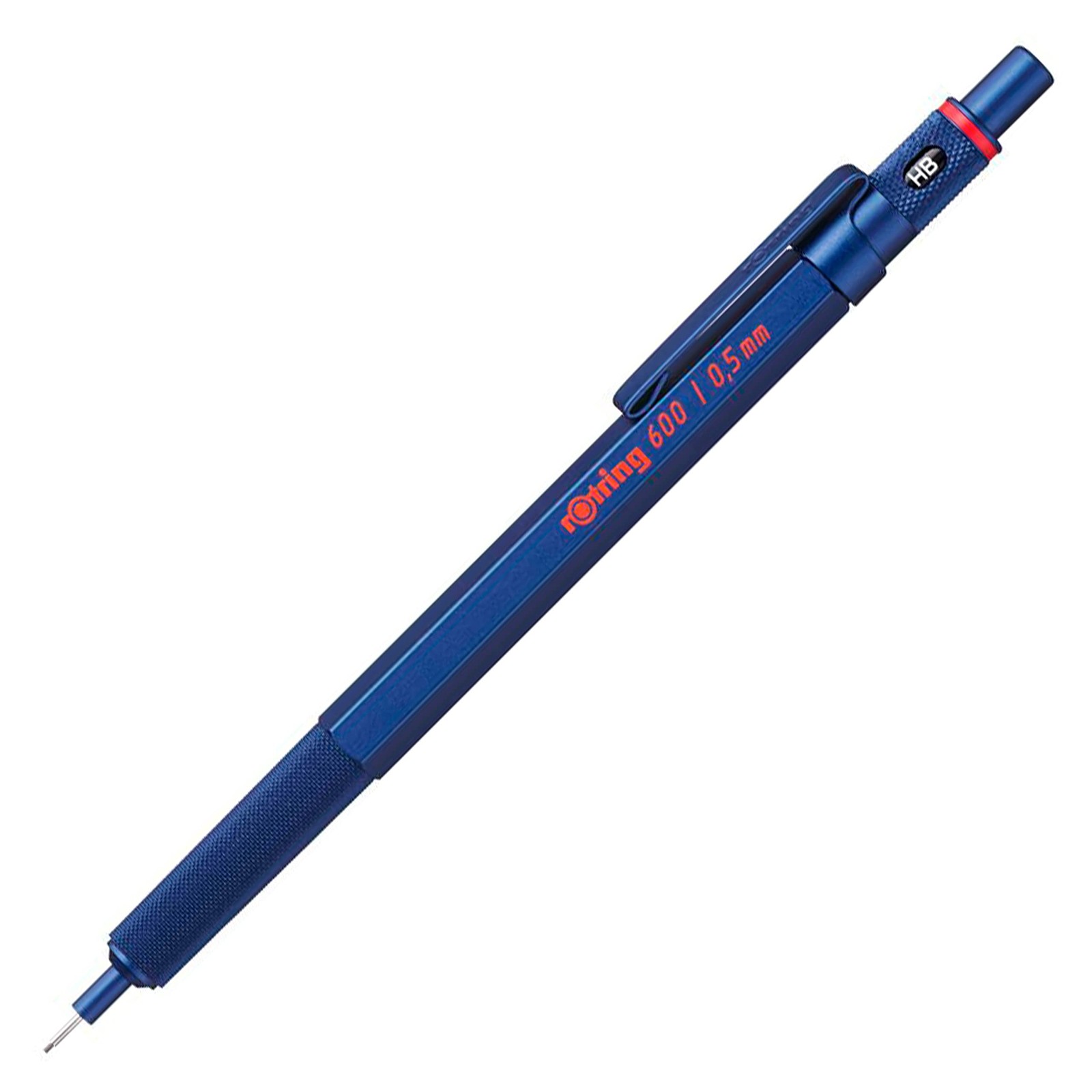 Rotring 600 Mechanical Pencil 0.5 mm Blue Full-Metal Body 0.5mm,