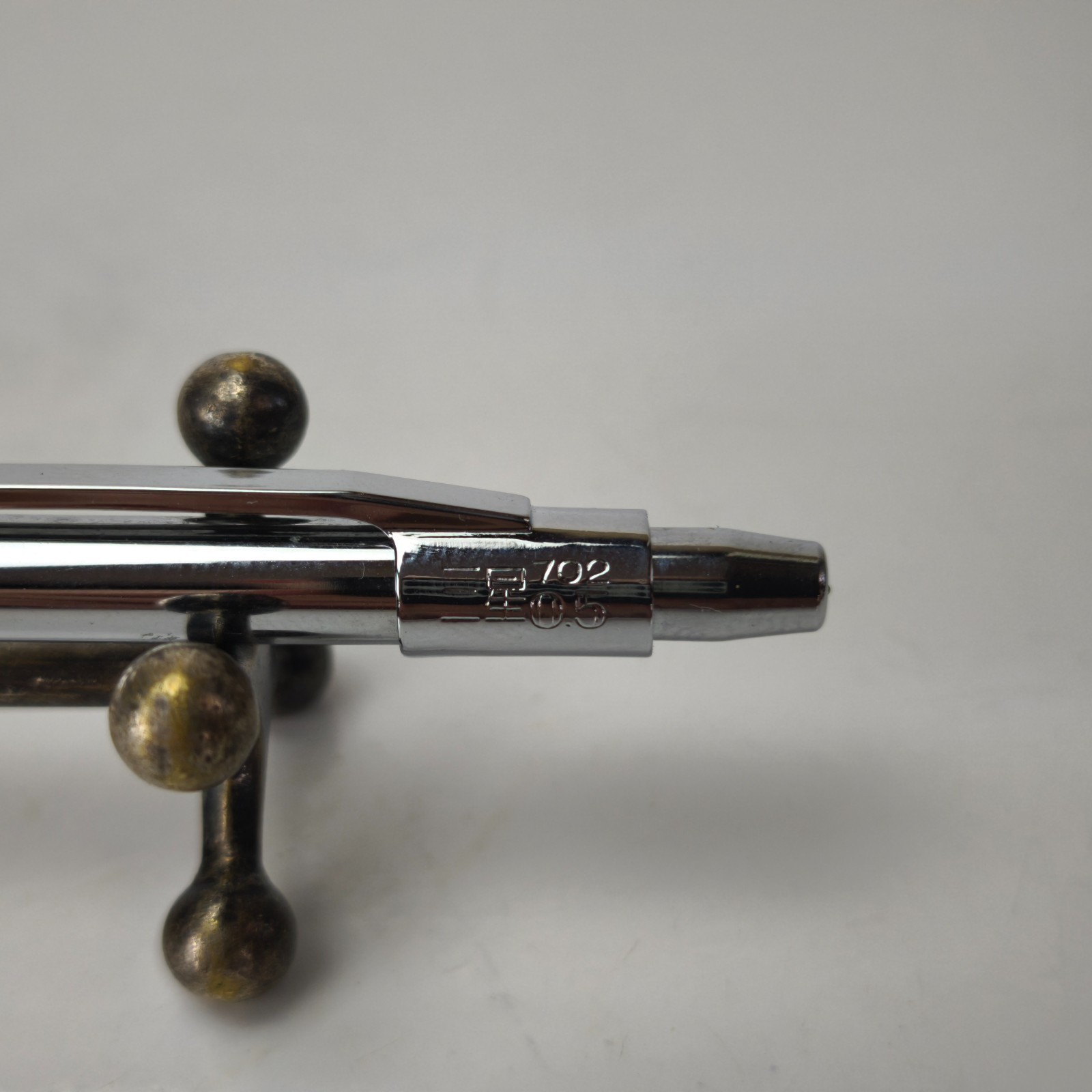 Three Star 702 0,5mm Vintage Mechanical Pencil Metal Made in China 80s #6193