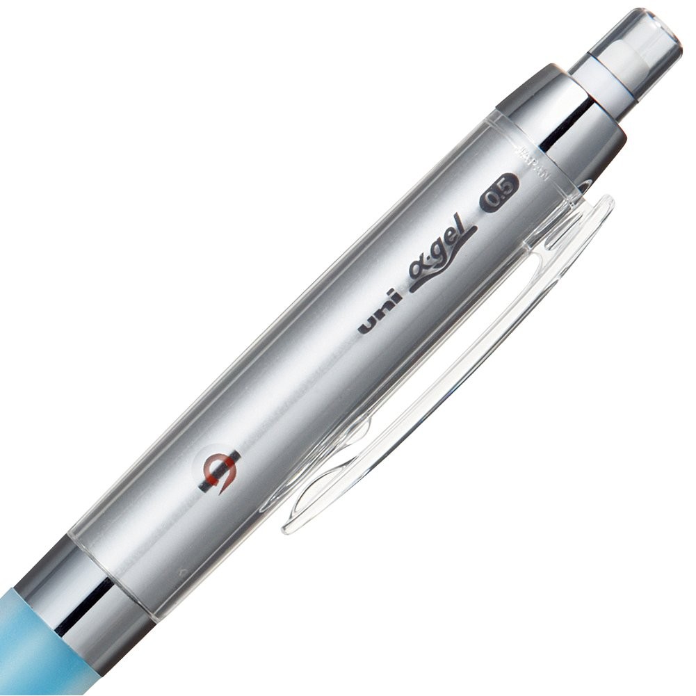 0.5 mm Mechanical Pencil, Blue Body, AlphaGel Grip for Smooth Writing