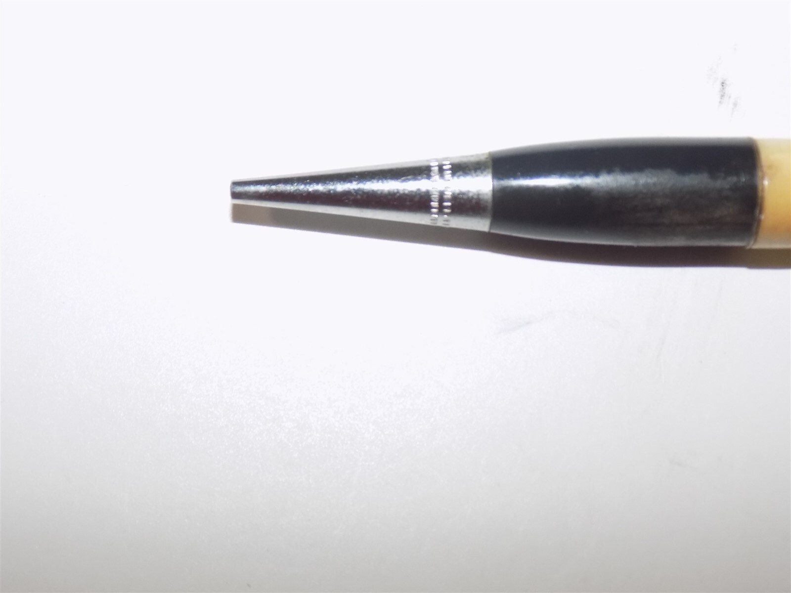 Vtg. REDIPOINT Mechanical Pencil WORKS White Truck, Ottawa, Illinois