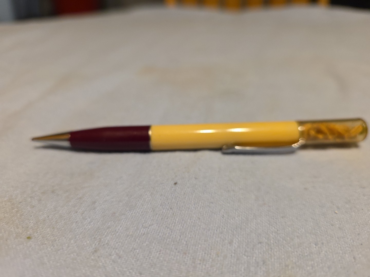Vintage Ritepoint Mechanical Pencil Kansas Wheat Commission 5-5/16″ Wheat Top A