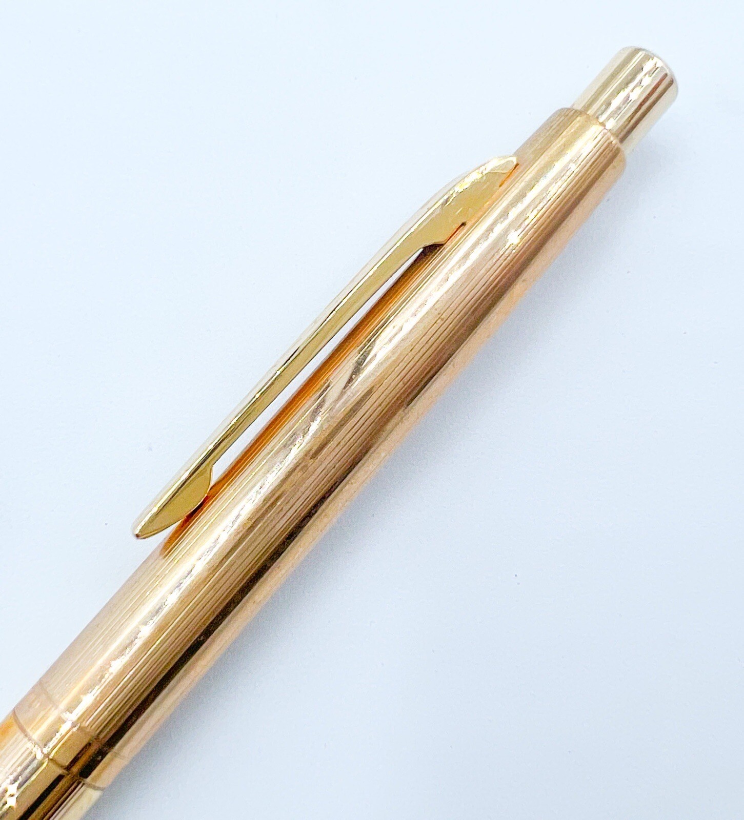 Vintage Platinum Japan 14k Gold Filled Mechanical Pencil 0.5mm