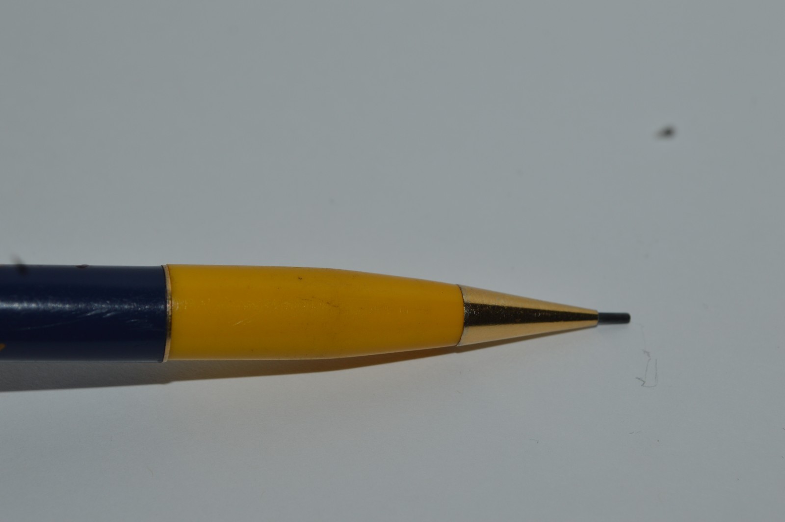 Planters Mr. Peanut Mechanical Pencil 1.1mm Red Barrel Made In USA Circa 1960’s