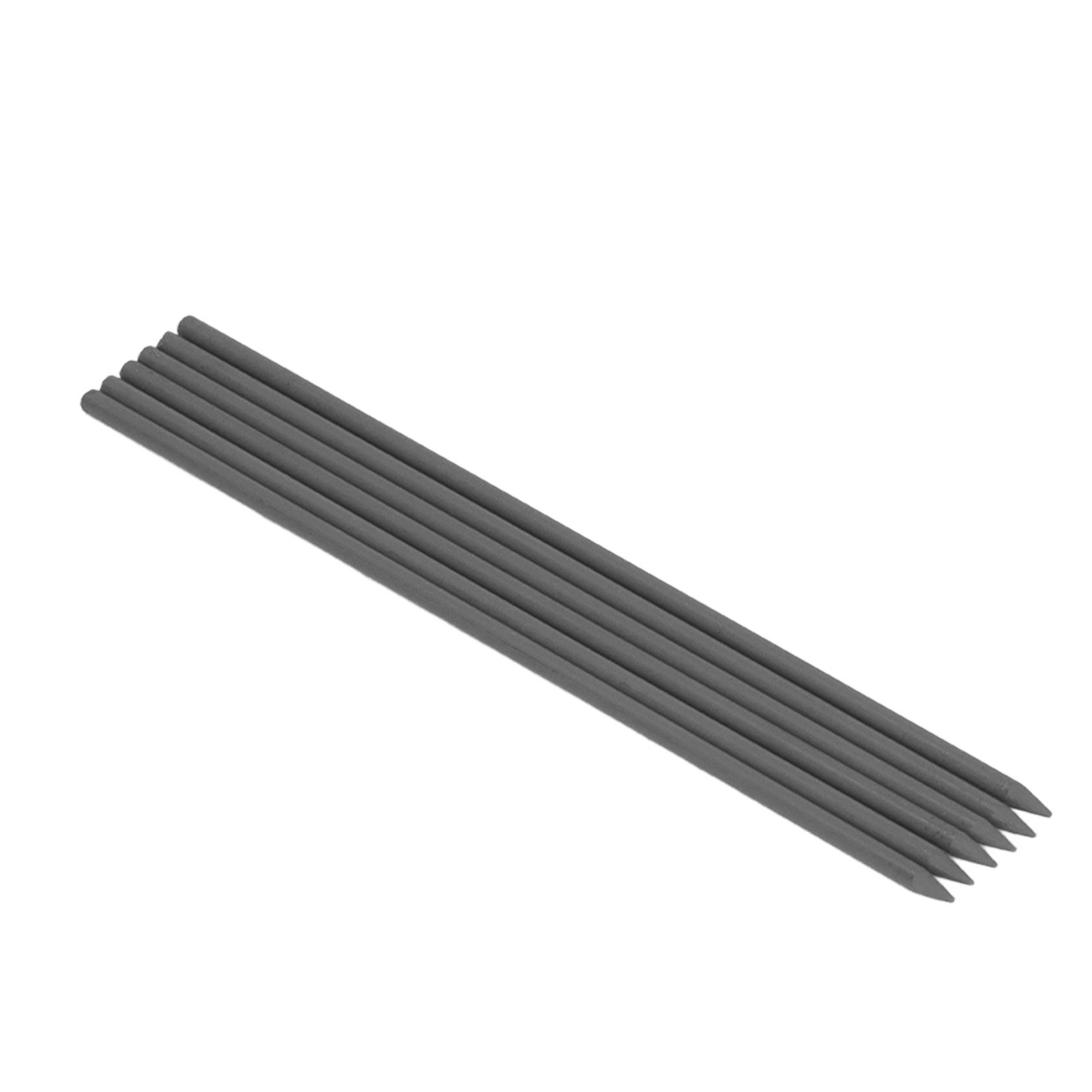 Black Graphite 6Pcs Carpenter Pencil Refill 2.8mm HB Marking Scribing Tool