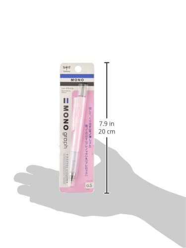 Monograph Mechanical Pencil 0.5mm Sakura Pink Pastel Color DPA-136E Writing