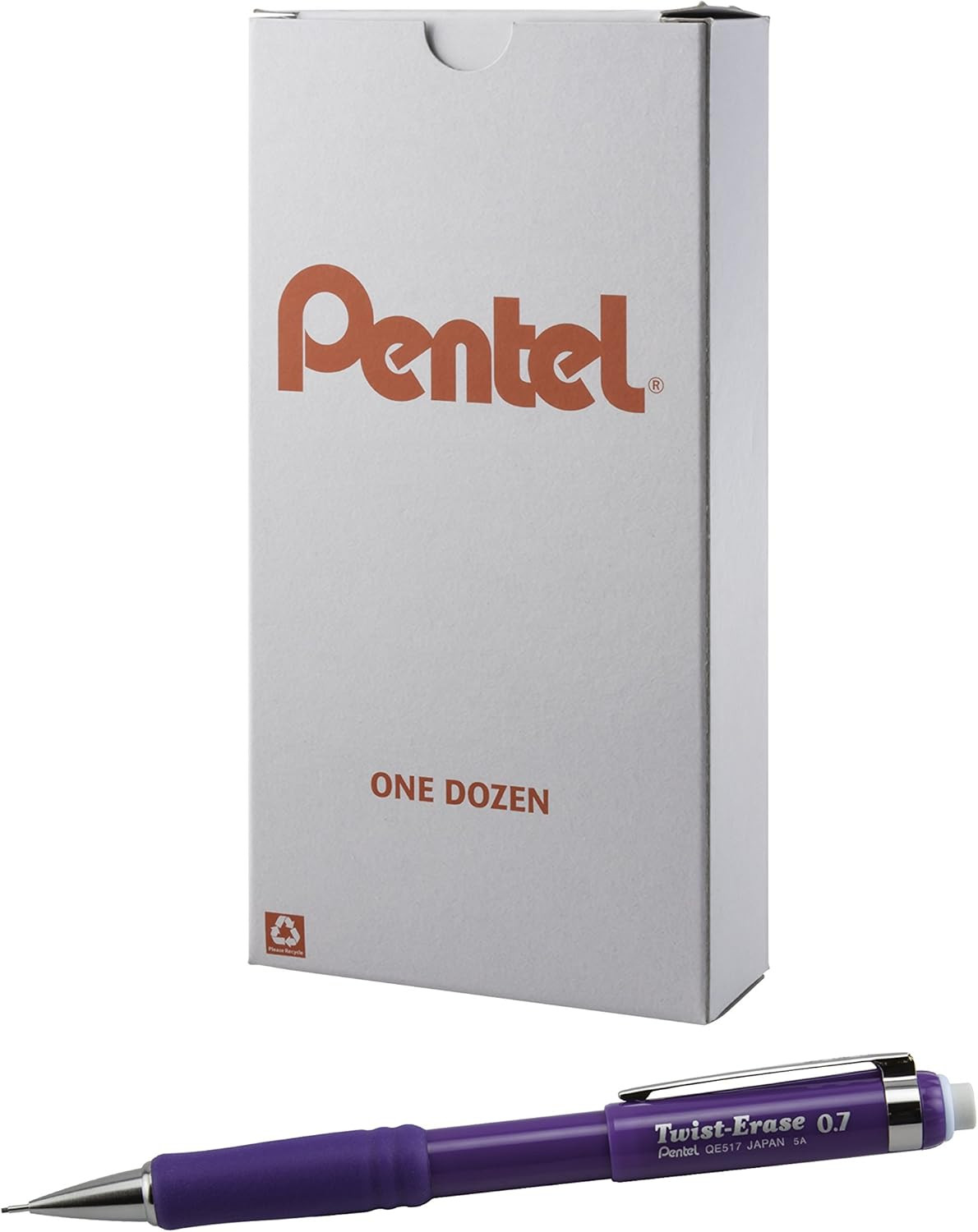 Twist-Erase III Mechanical Pencil, (0.7Mm), Violet Barrel