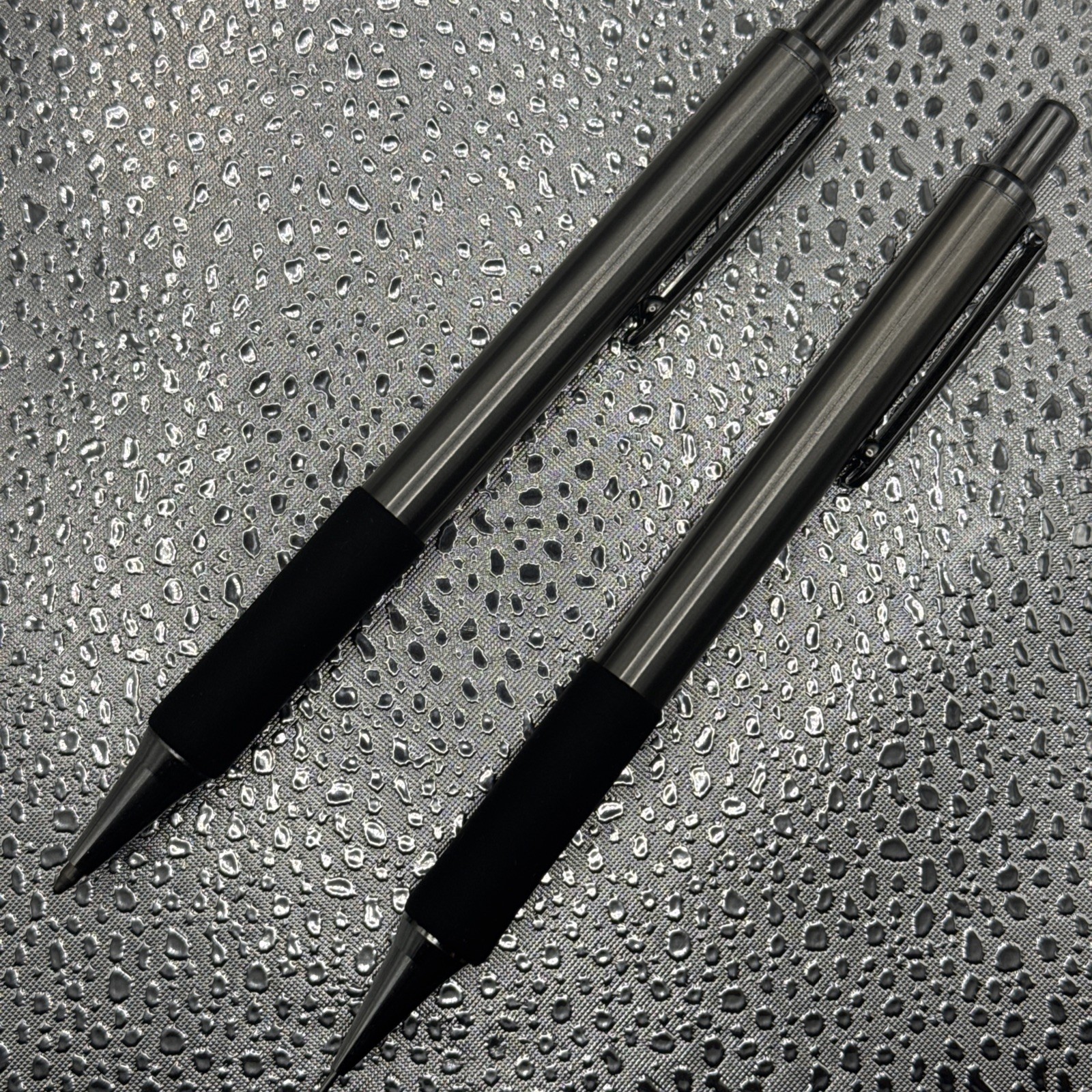 Used Zebra M-402 Mechanical Drafting Pencil 0.5mm And Matching Pen Japan Metal