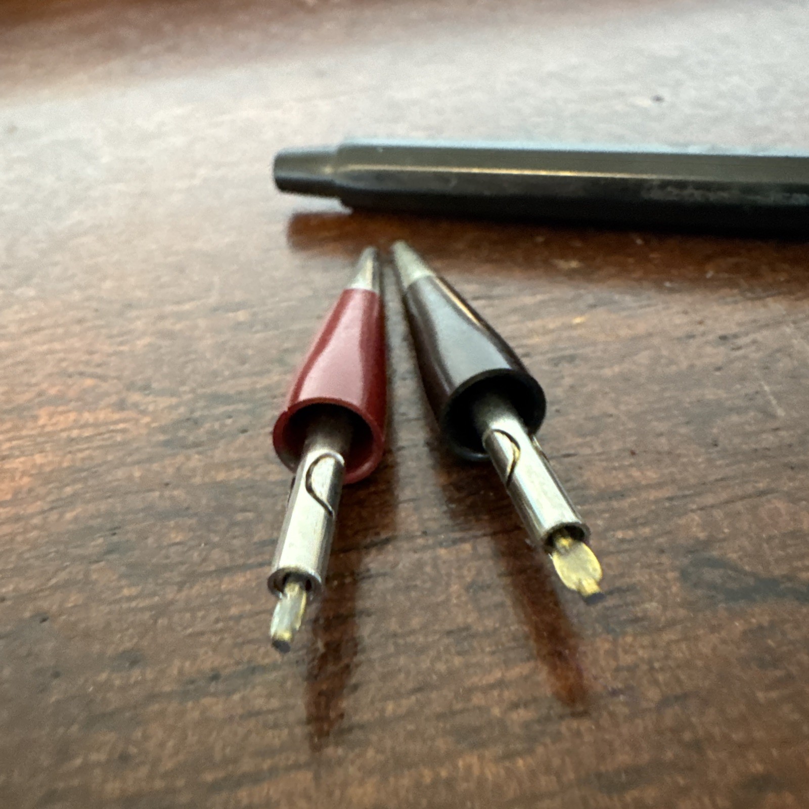 VINTAGE Autopoint Double Dual Ended MECHANICAL PENCIL Red/Black *Not Working*