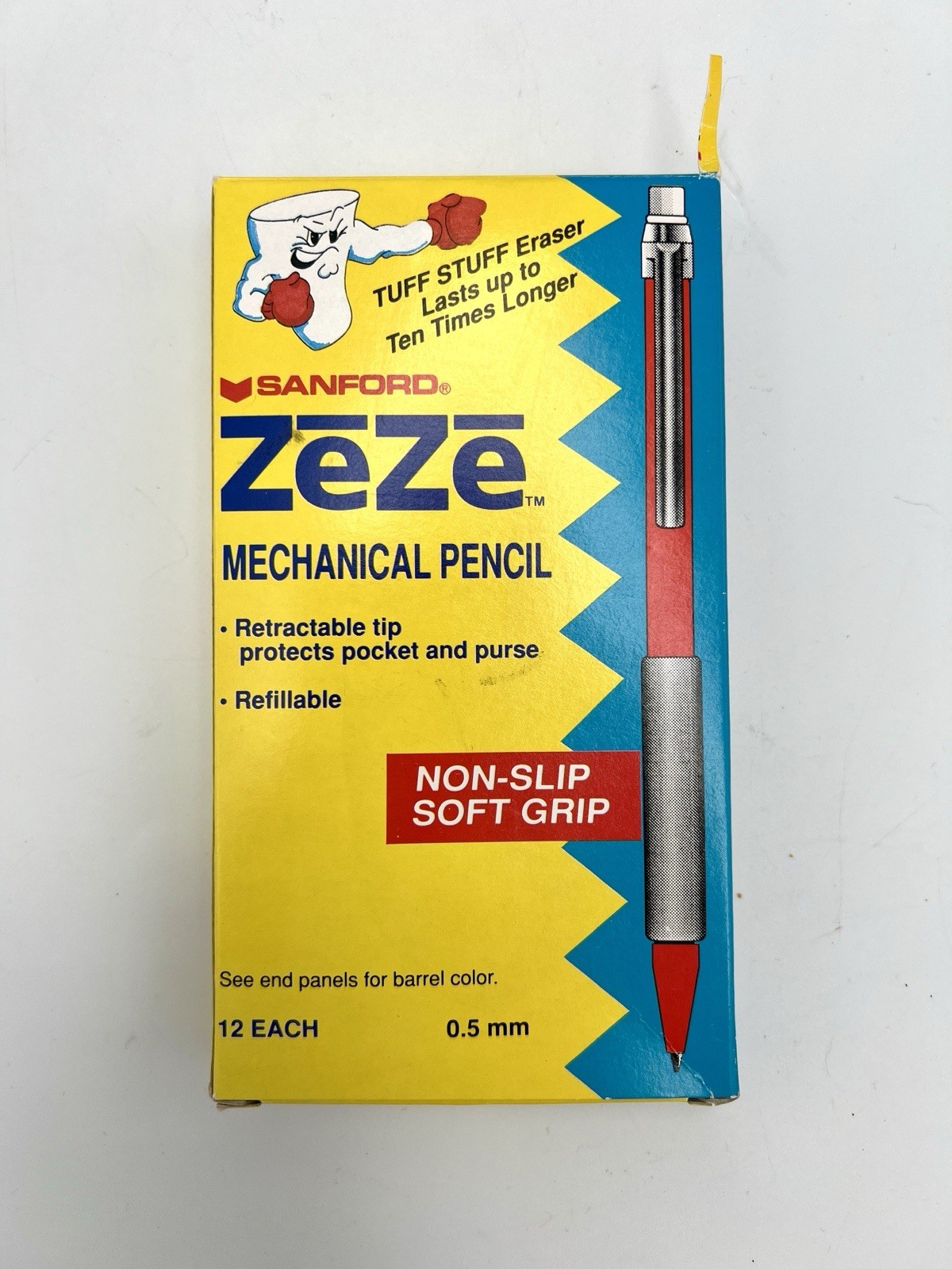 VINTAGE SANFORD ZeZe Mechanical Pencils 0.5mm Japan New in Box Black #64501