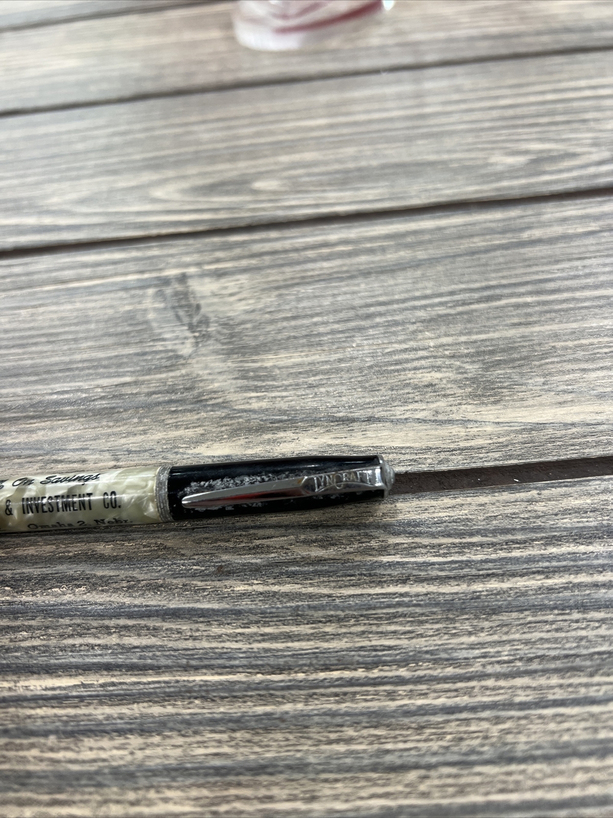 Vtg Mechanical Pencil Lyncraft Industrial Loan Investment Omaha NB Advertisement