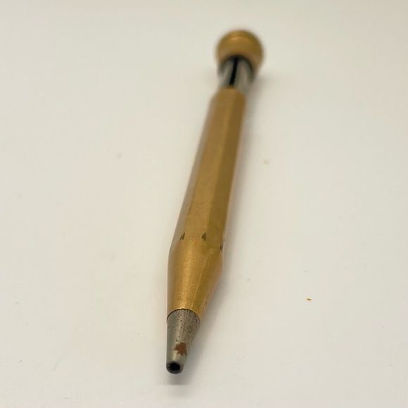 Vintage Wahl Eversharp Yellow Gold Filled Ring-Top Travel Pencil 4″ Art Deco