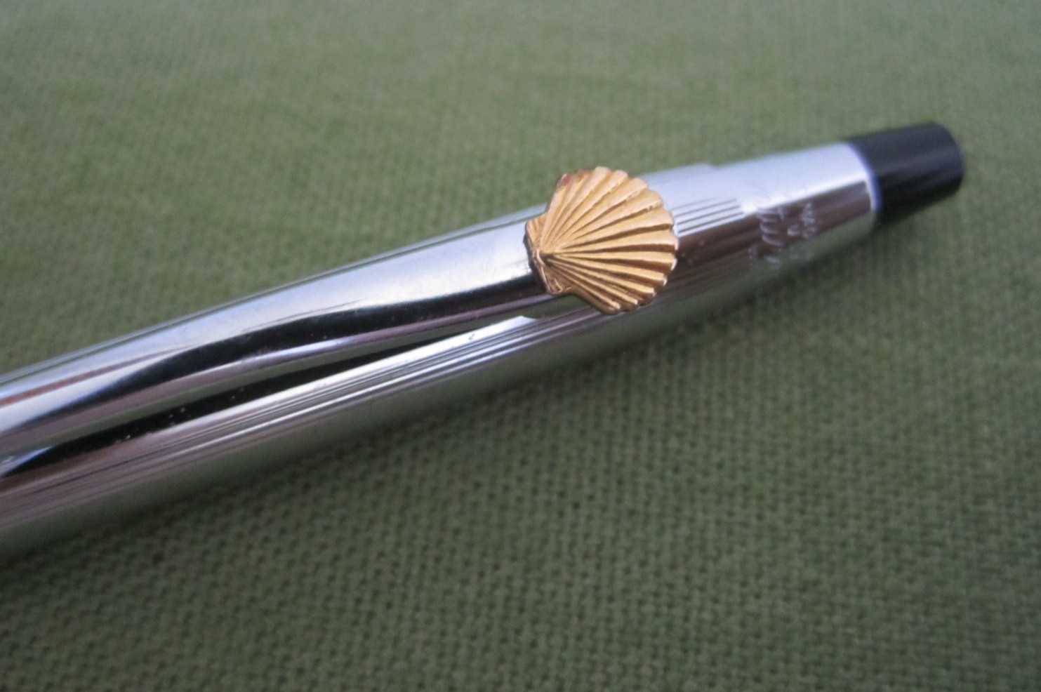 Vintage Cross Century Mechanical Pencil -Shell Oil Logo- Twist Mechanism- USA