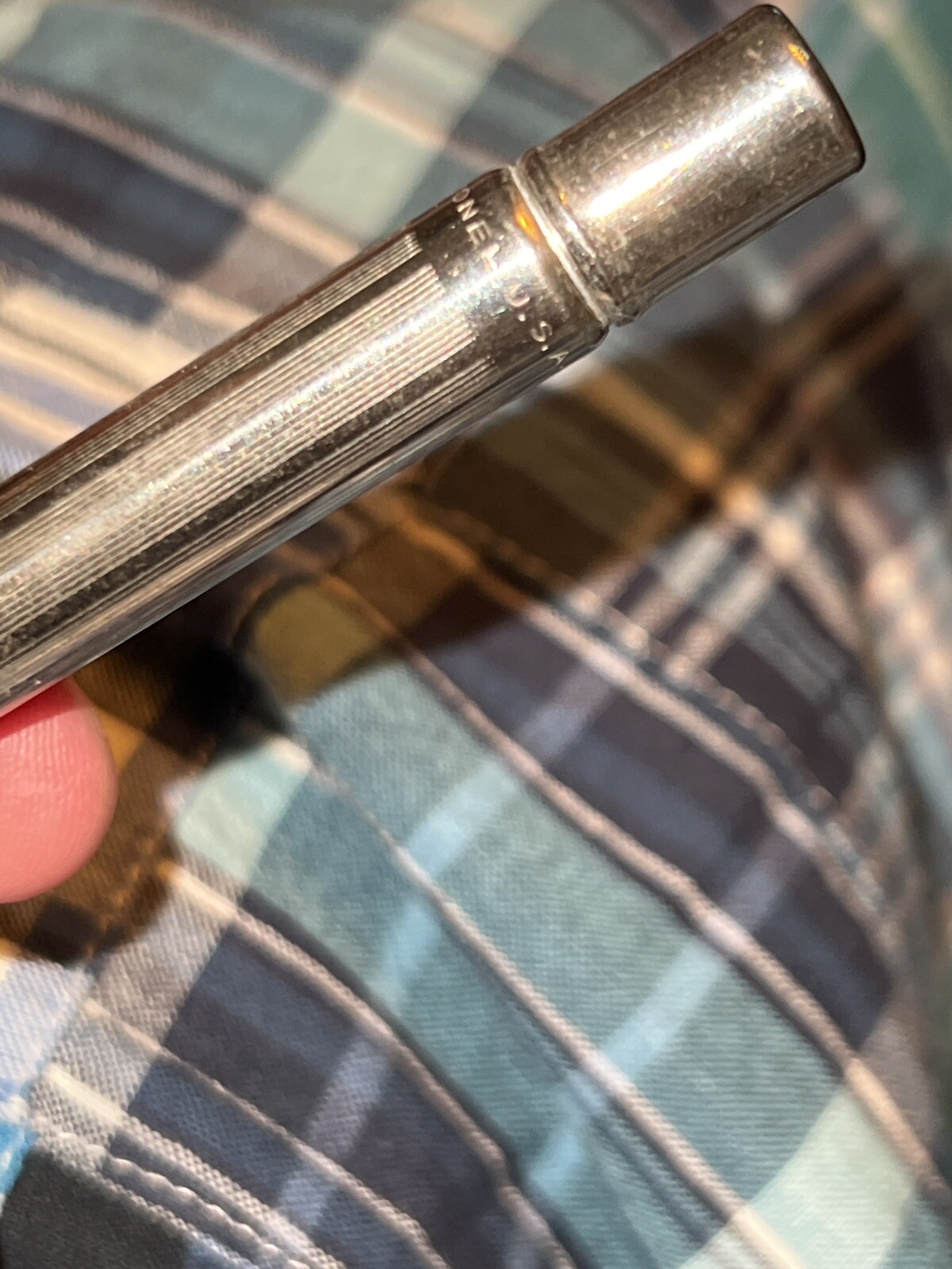 VINTAGE MONEL NORMA PAT USA 4 COLOR MECHANICAL PENCIL CHROME TONE-EB68