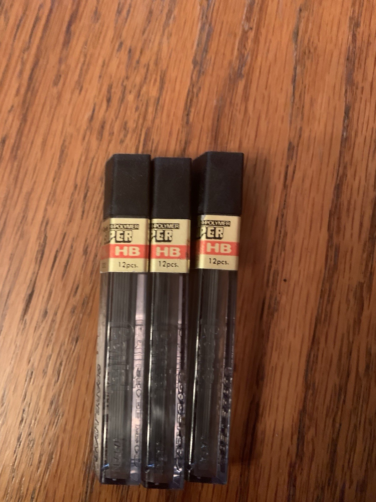 3 Pentel Replacement Leads 7 in each Tube Japan
