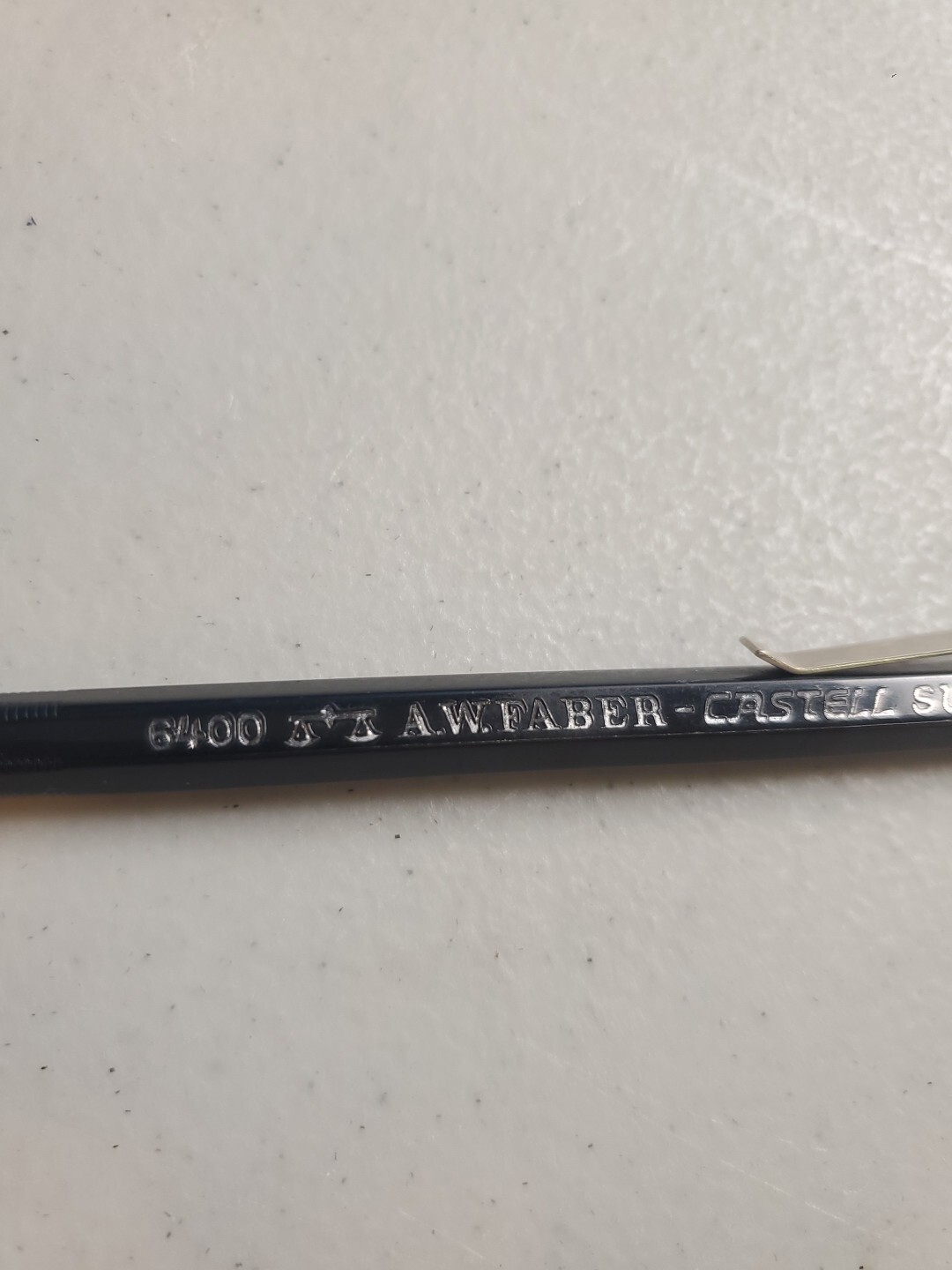 Vintage A.W Faber Castell Sure-Grip 6400 Pencil Black Drafting Lead Holder