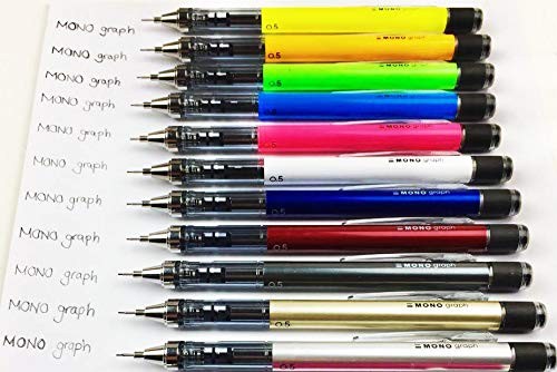 Tombow Mechanical Pencil, Monograph 0.5mm, 1 Count (Pack of 1), Neon Green