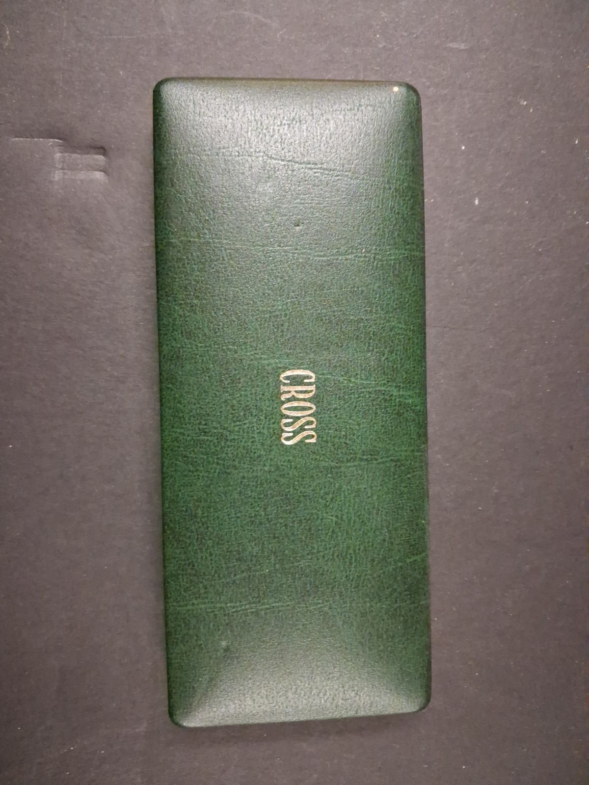 VTG CROSS Mechanical Pencil 10k Gold Filled with Green Satin Case