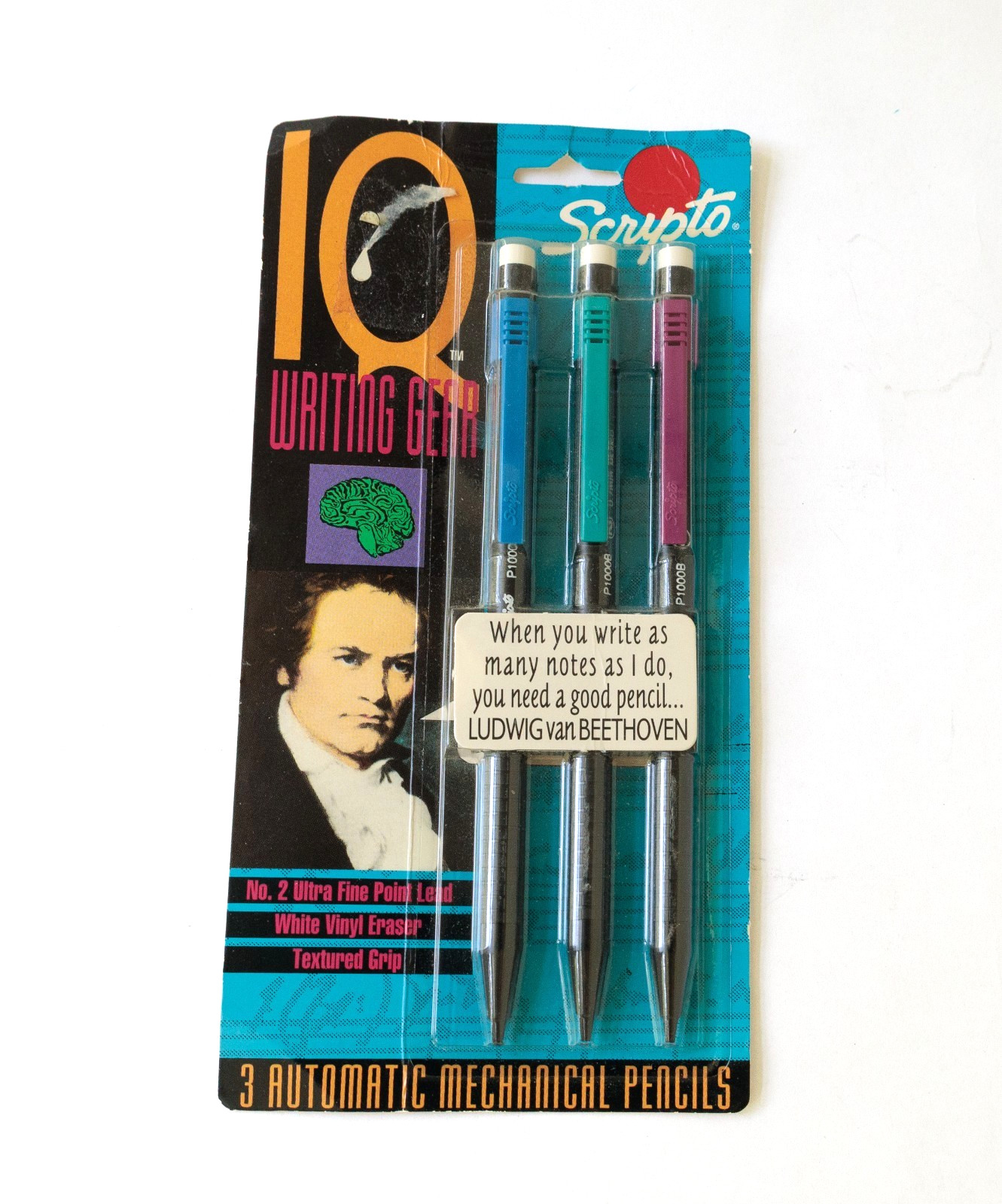 Vintage 1993 Scripto IQ Automatic Mechanical Pencils NOS