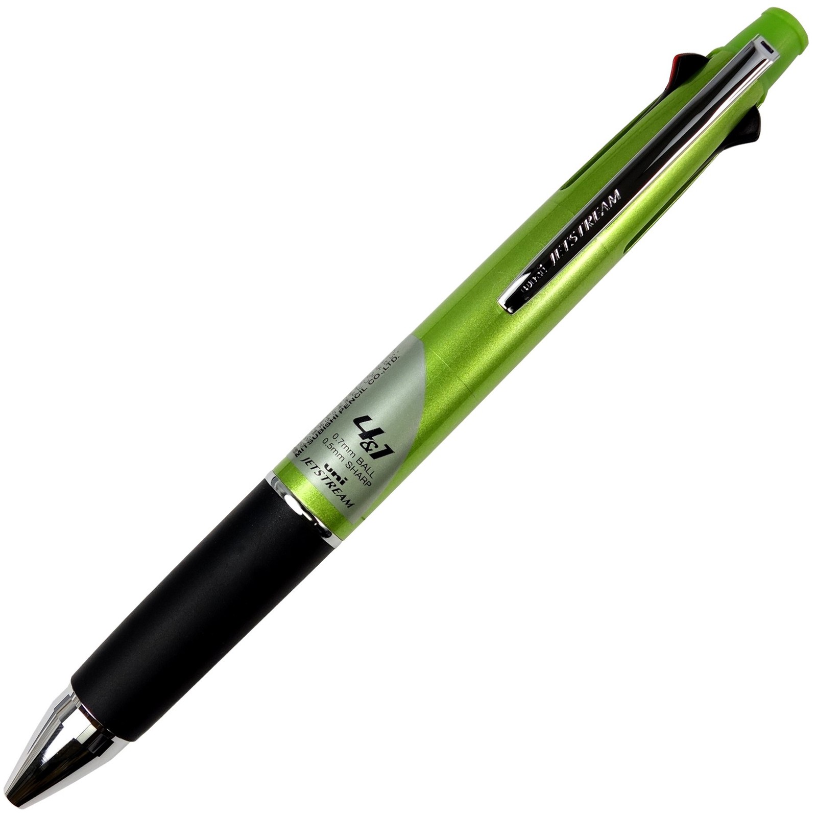 JETSTREAM 4&1 Red, Green, Blue, and Black 0.7mm Ballpoint Multi Pen and 0.5mm…