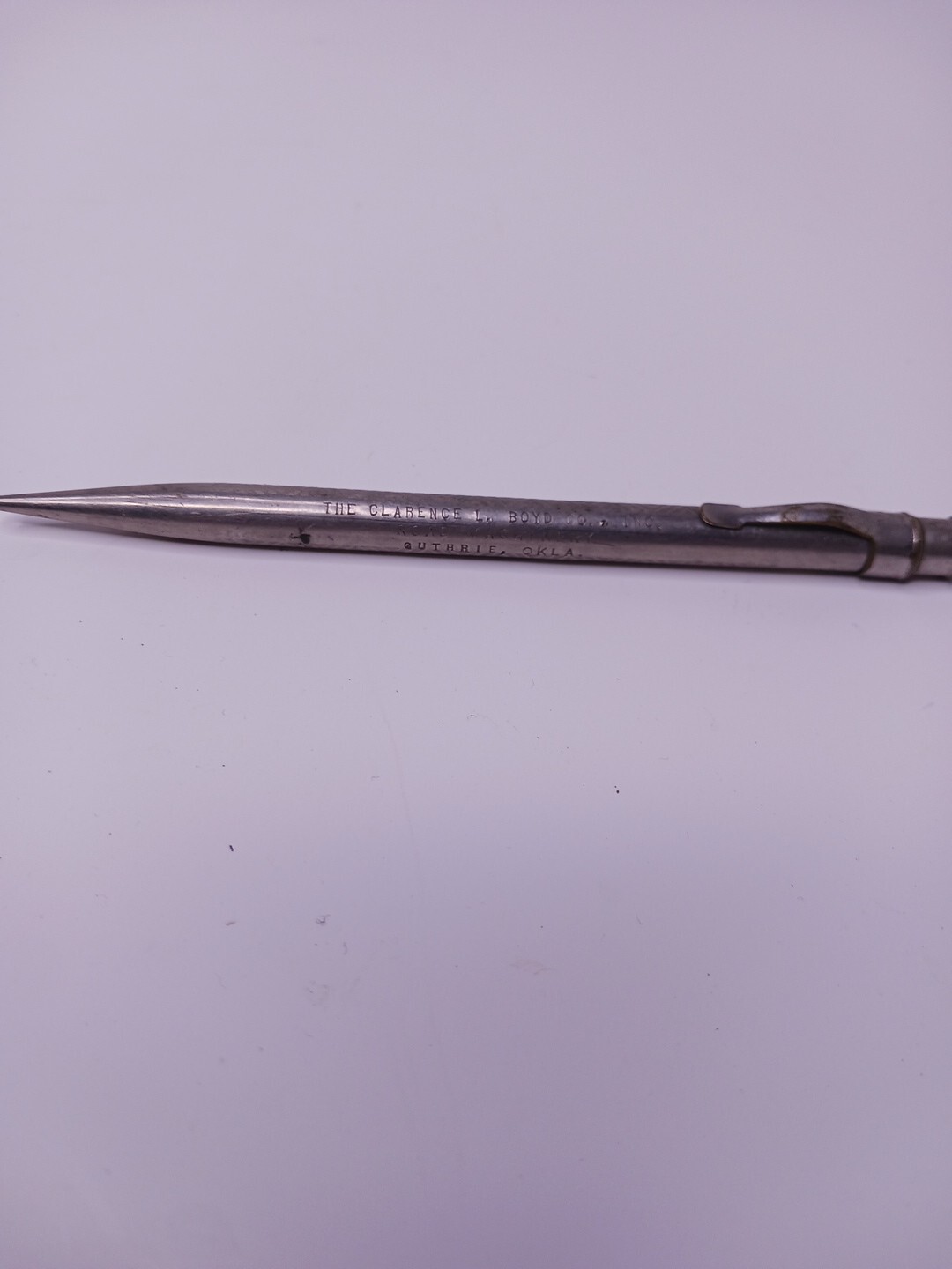 Redipoint Deco Diamond Design Silver Tone Metal Mechanical Pencil Advertising