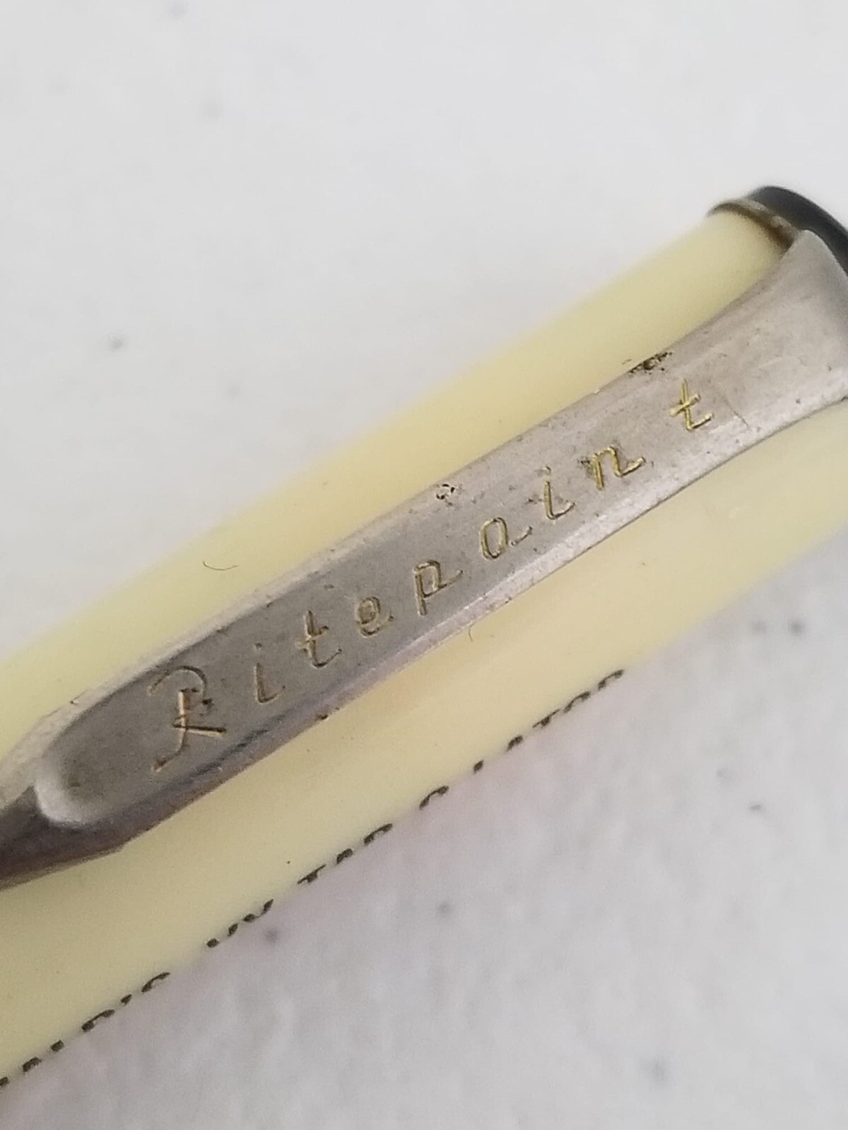 Vintage Ritepoint Mechanical Pencil Vy-Tab-O-Lator Promotional Fort Dodge