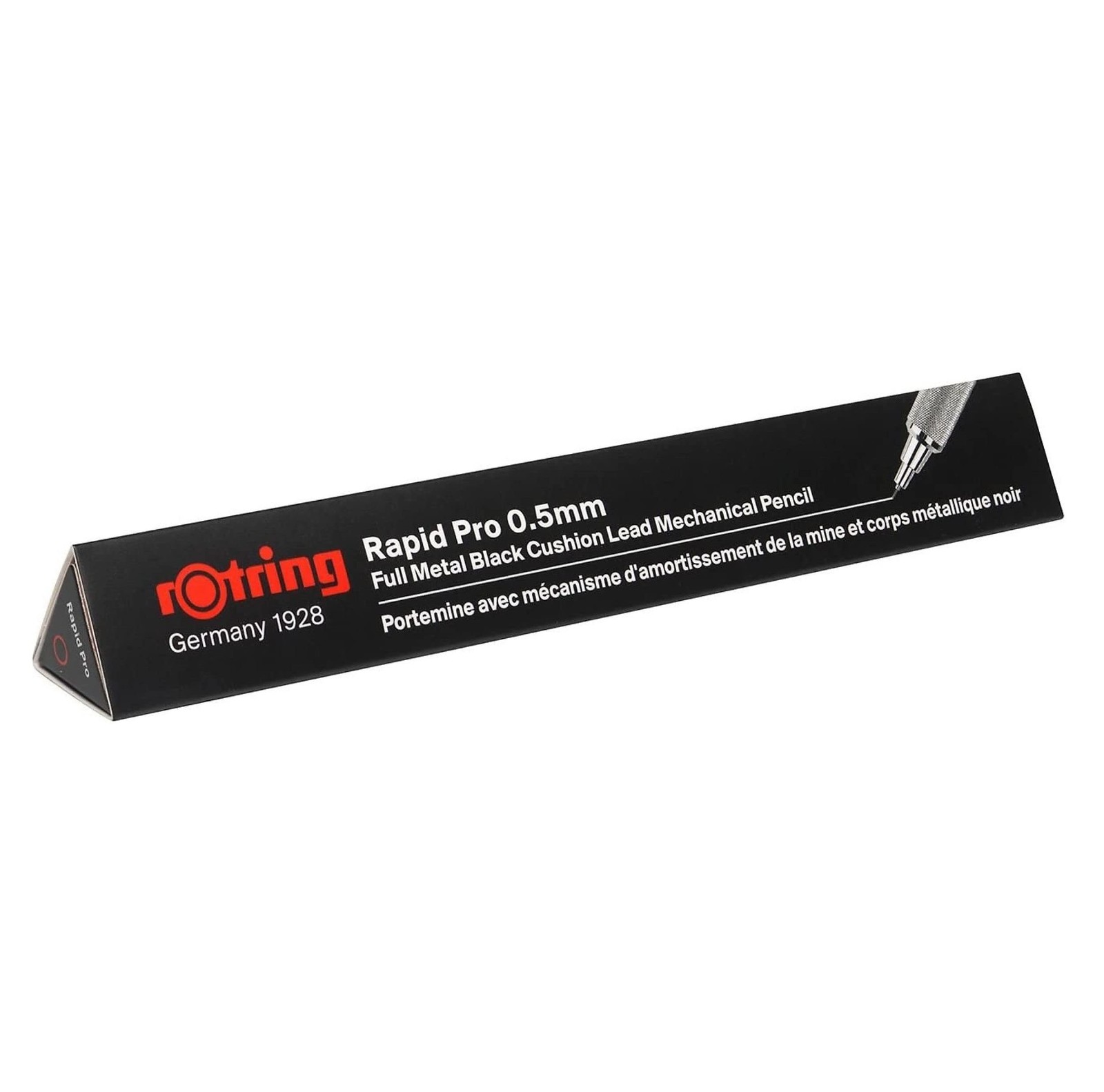 Rapid Pro Mechanical Pencil, 0.5mm, Black