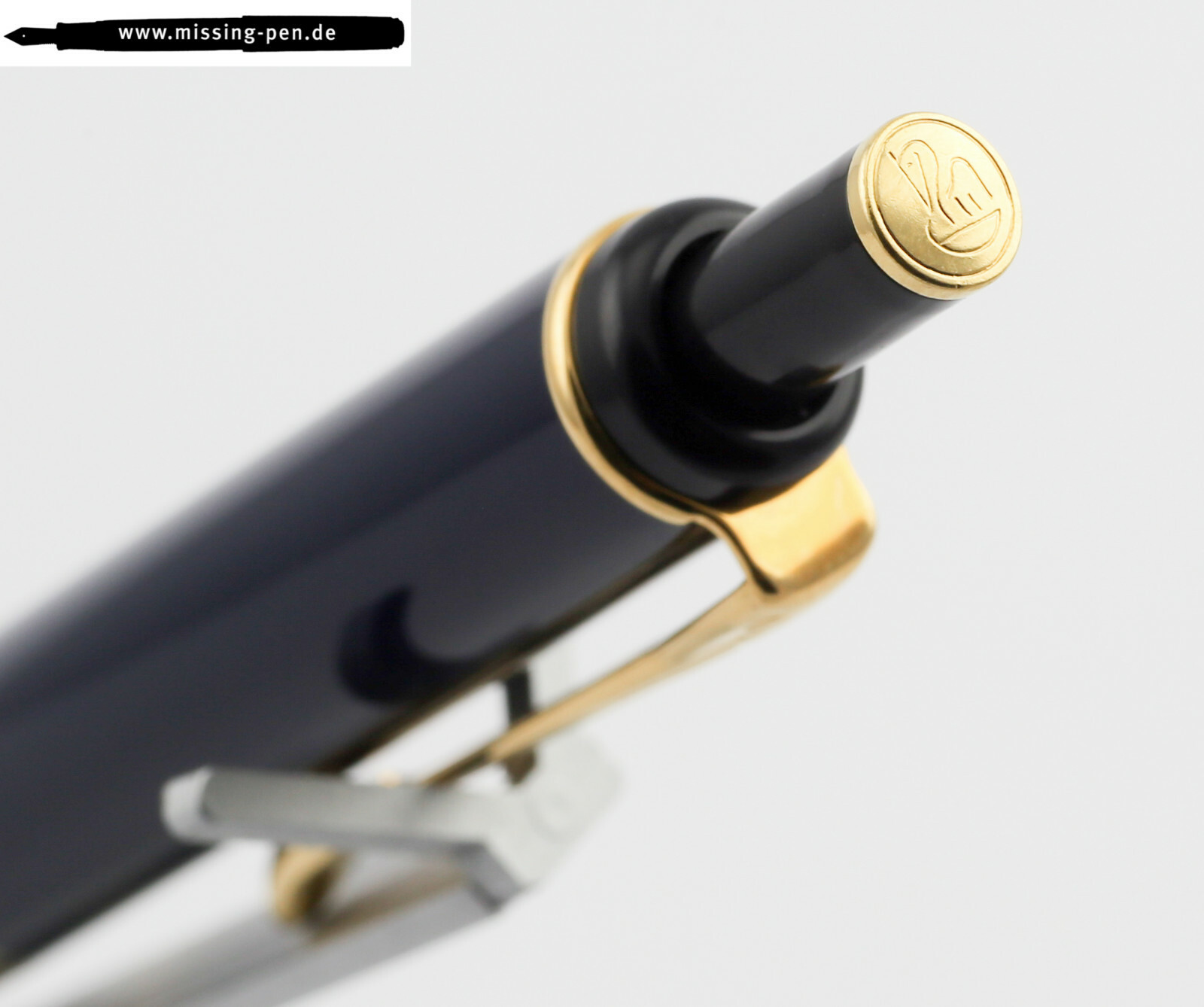 Old Style Pelikan Pencil (0.5 mm) D200 / D250 in Black-Blue (gold cap)