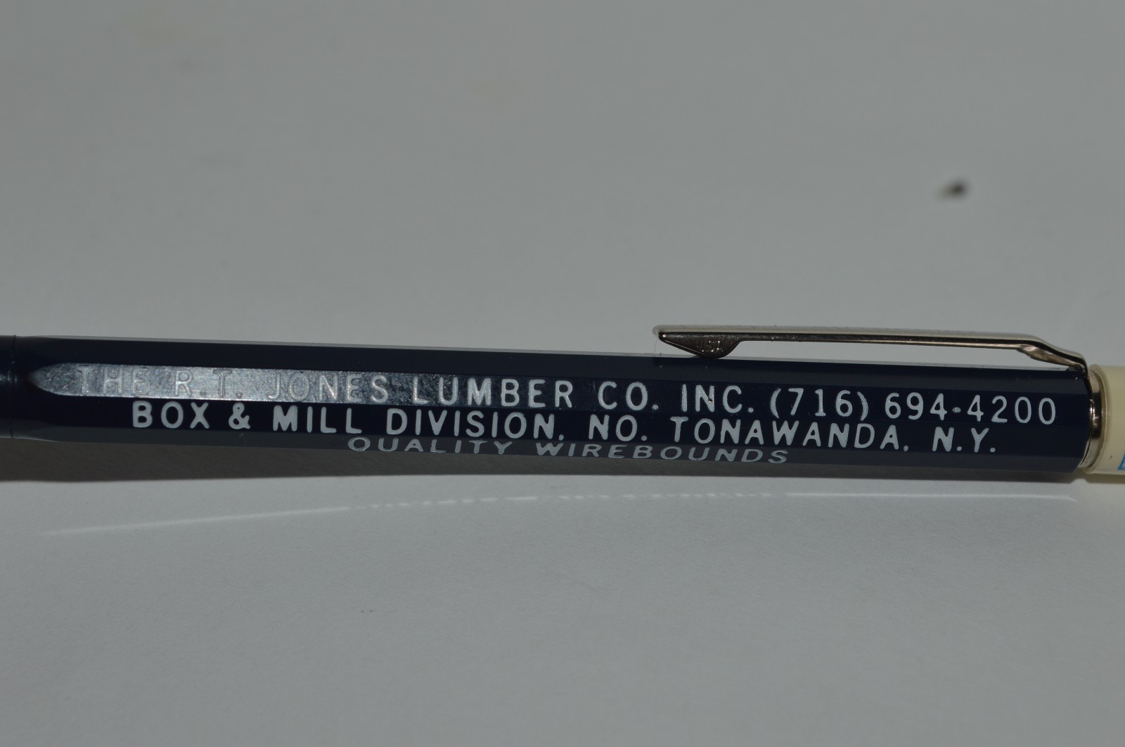 AUTOPOINT Janesville Mechanical Pencil RT Jones Lumber Promo 0.9mm Mint In Box