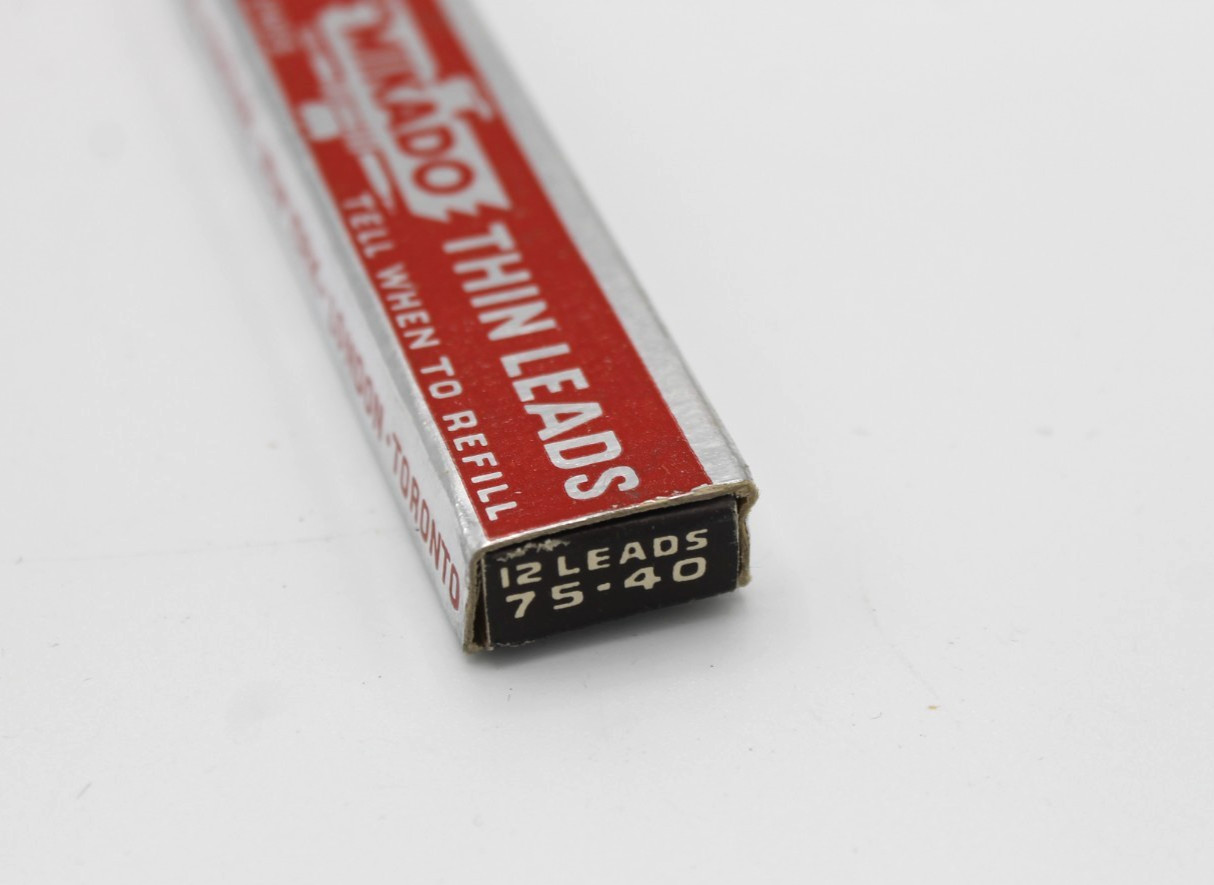 Vintage Eagle Mikado Semaphore Thin Leads 2H – In Original Box (71 Leads Total)