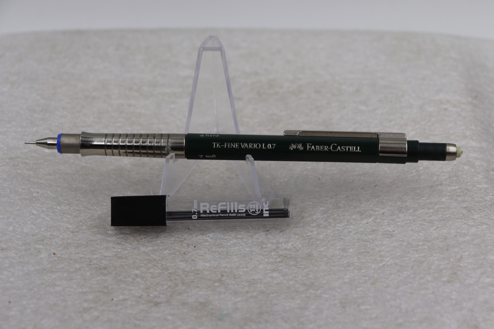 Faber Castell Tk Fine Vario L 0.7mm Drafting Mechanical Pencil with 12 Leads