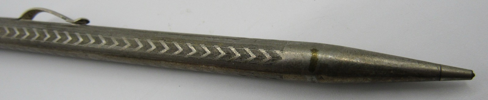 Vintage silverplated Wahl Eversharp mechanical pencil 5.25″