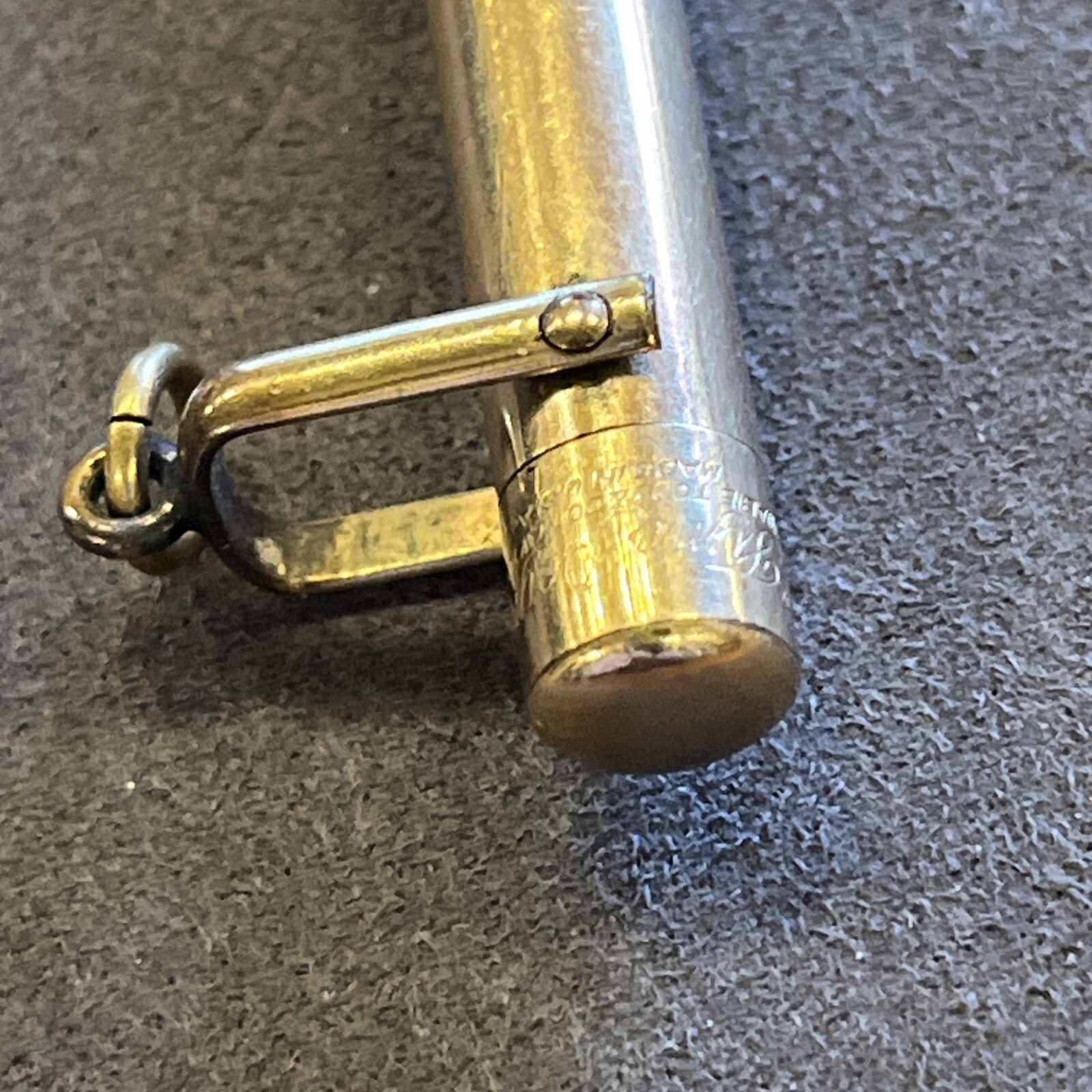 Gold Filled 1930 Mabie Todd Fyne Poynt Propelling Mechanical Pencil (P168)
