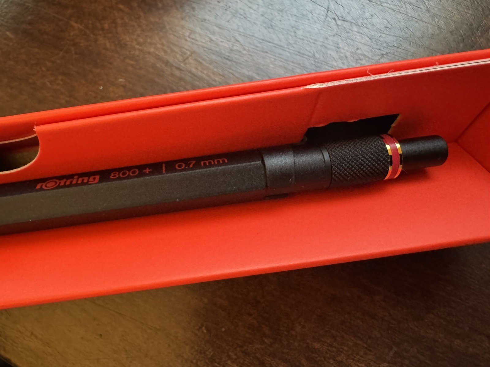 Rotring 800 Retractable Mechanical Pencil 0.7 mm Black