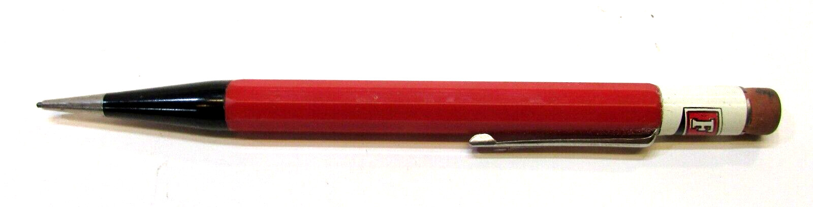 Ritepoint Decagon Red Plastic Barrel Mechanical Pencil Farm Bureau St Paul MN