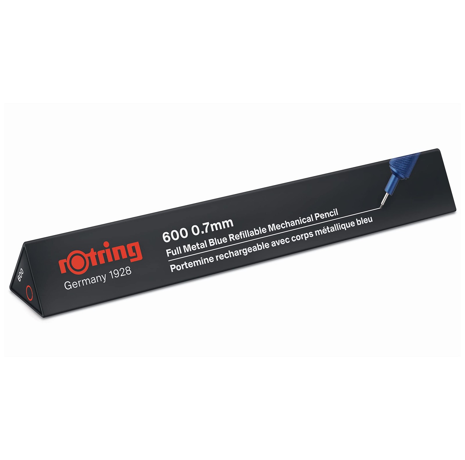 rOtring 600 Mechanical Pencil | 0.7 mm | Blue All-Metal Body 0.7mm,