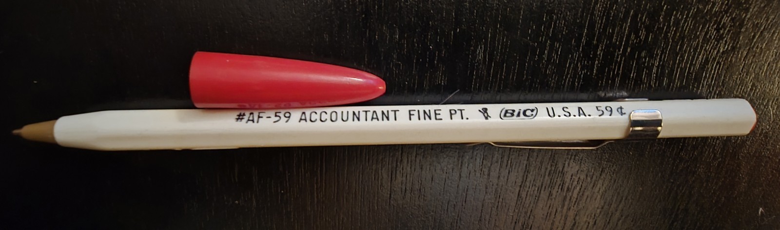 BIC AF-59 Accountant Fine Pt vintage Retractable Mechanical Pencil, Plastic